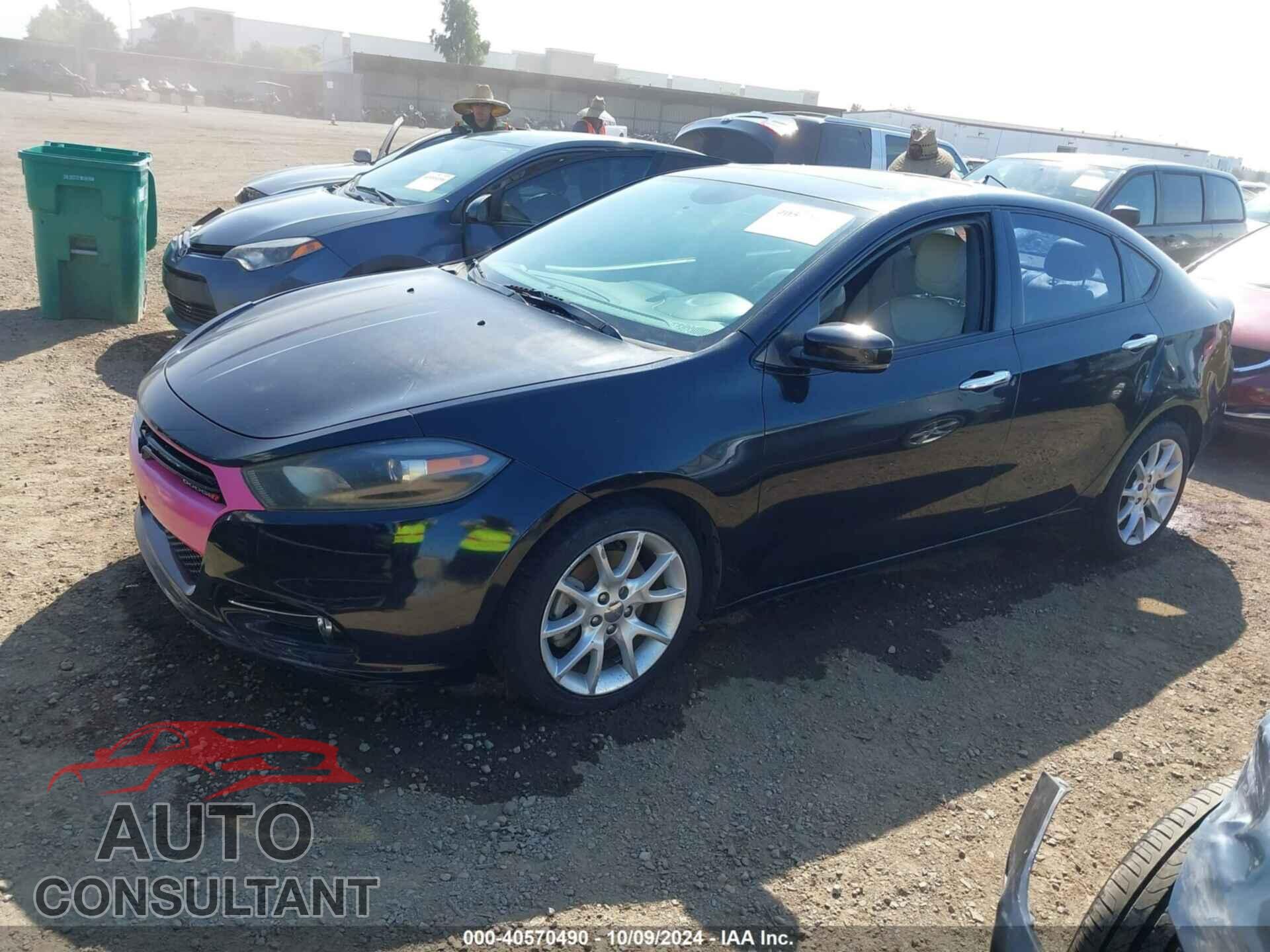 DODGE DART 2013 - 1C3CDFCA4DD103482