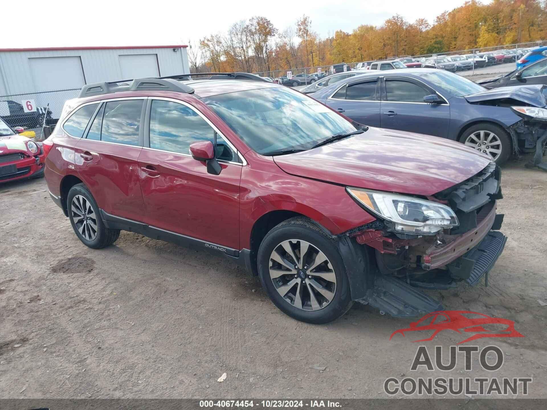 SUBARU OUTBACK 2016 - 4S4BSANC4G3351056