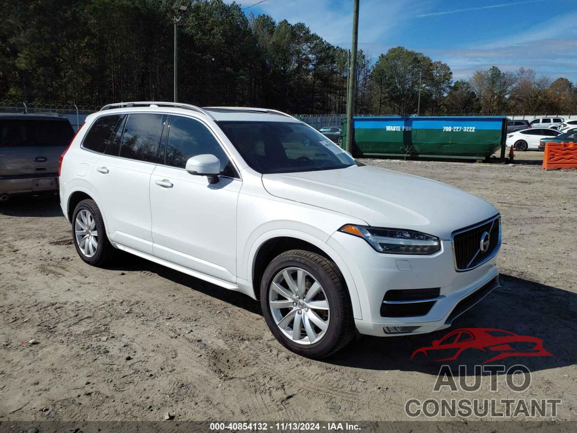 VOLVO XC90 2016 - YV4A22PK6G1053983