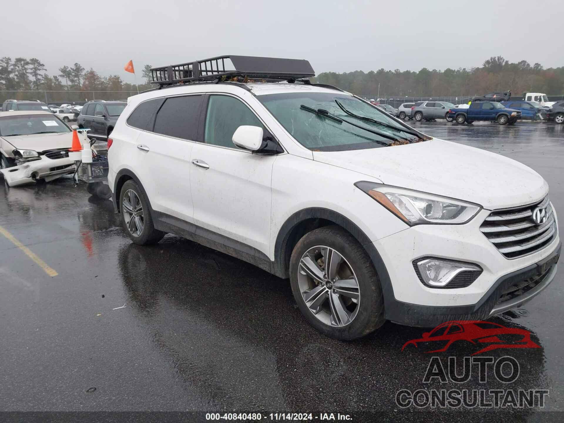 HYUNDAI SANTA FE 2016 - KM8SN4HF2GU160308