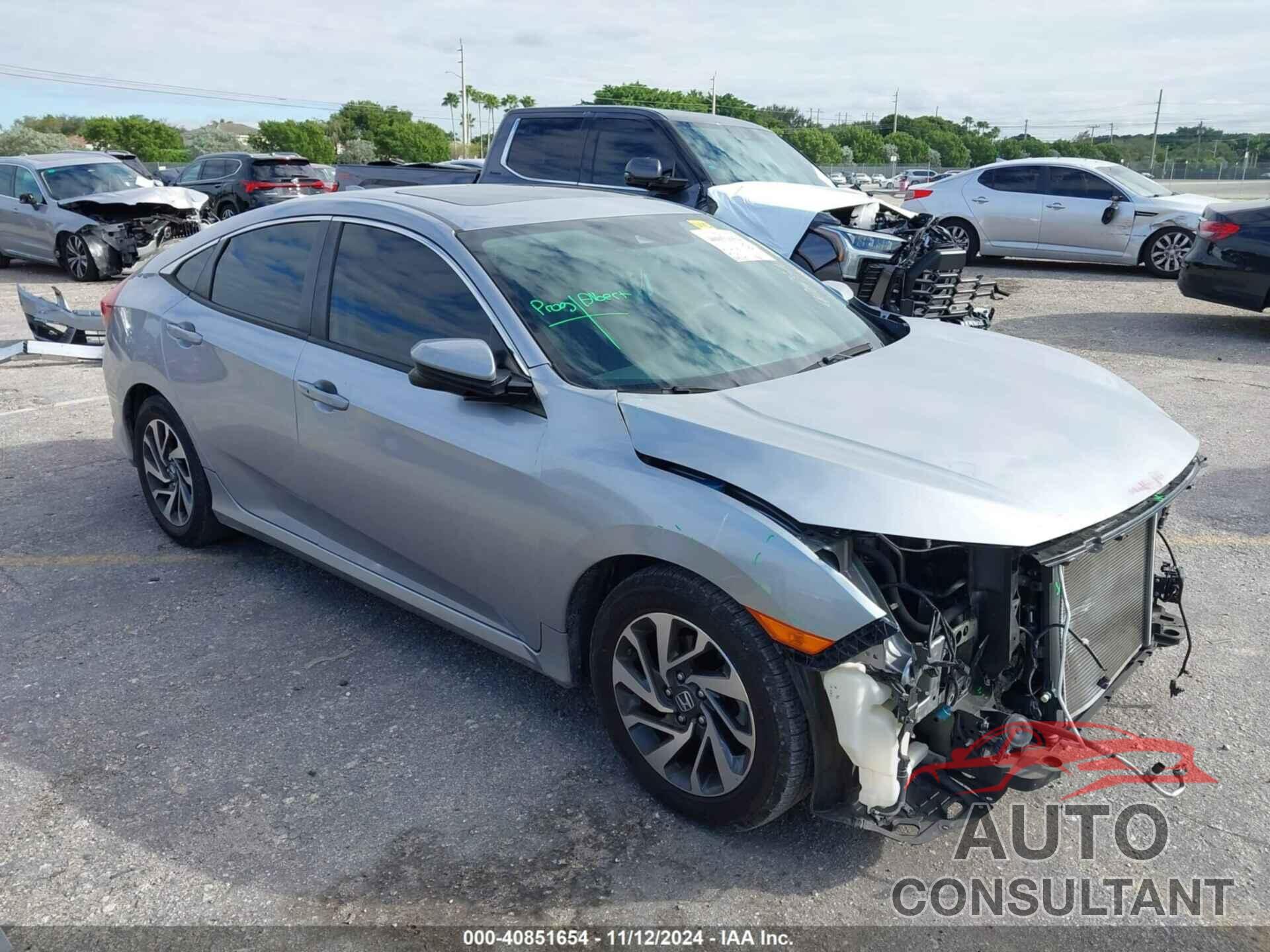 HONDA CIVIC 2018 - 19XFC2F8XJE004799