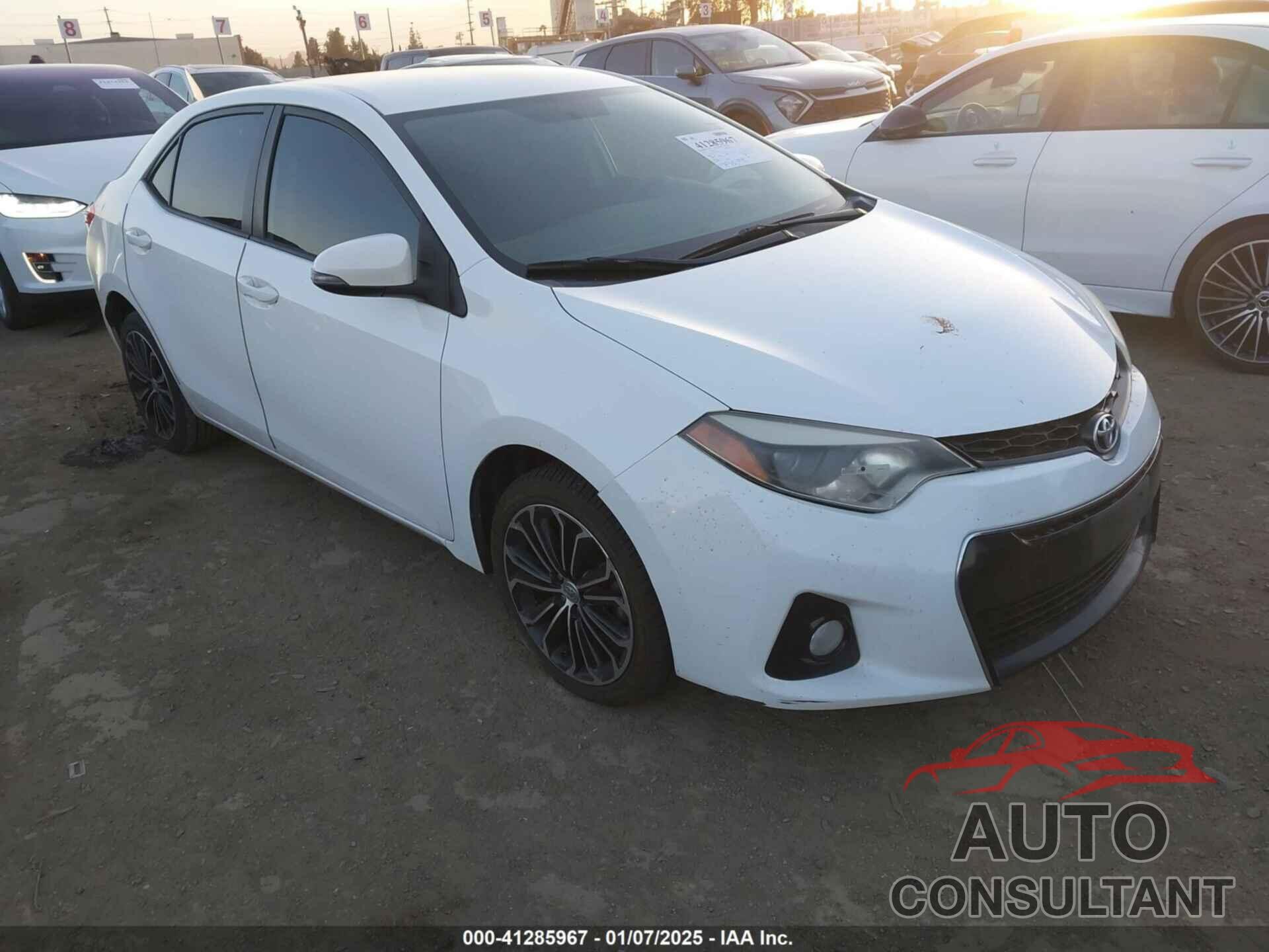 TOYOTA COROLLA 2014 - 5YFBURHEXEP051004