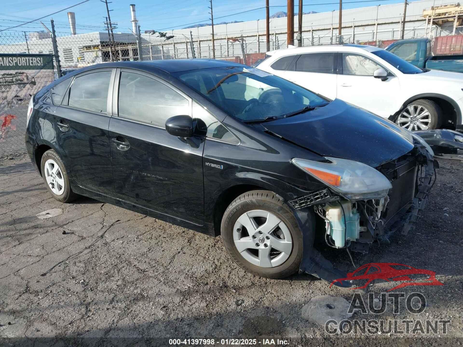 TOYOTA PRIUS 2011 - JTDKN3DU1B1451900