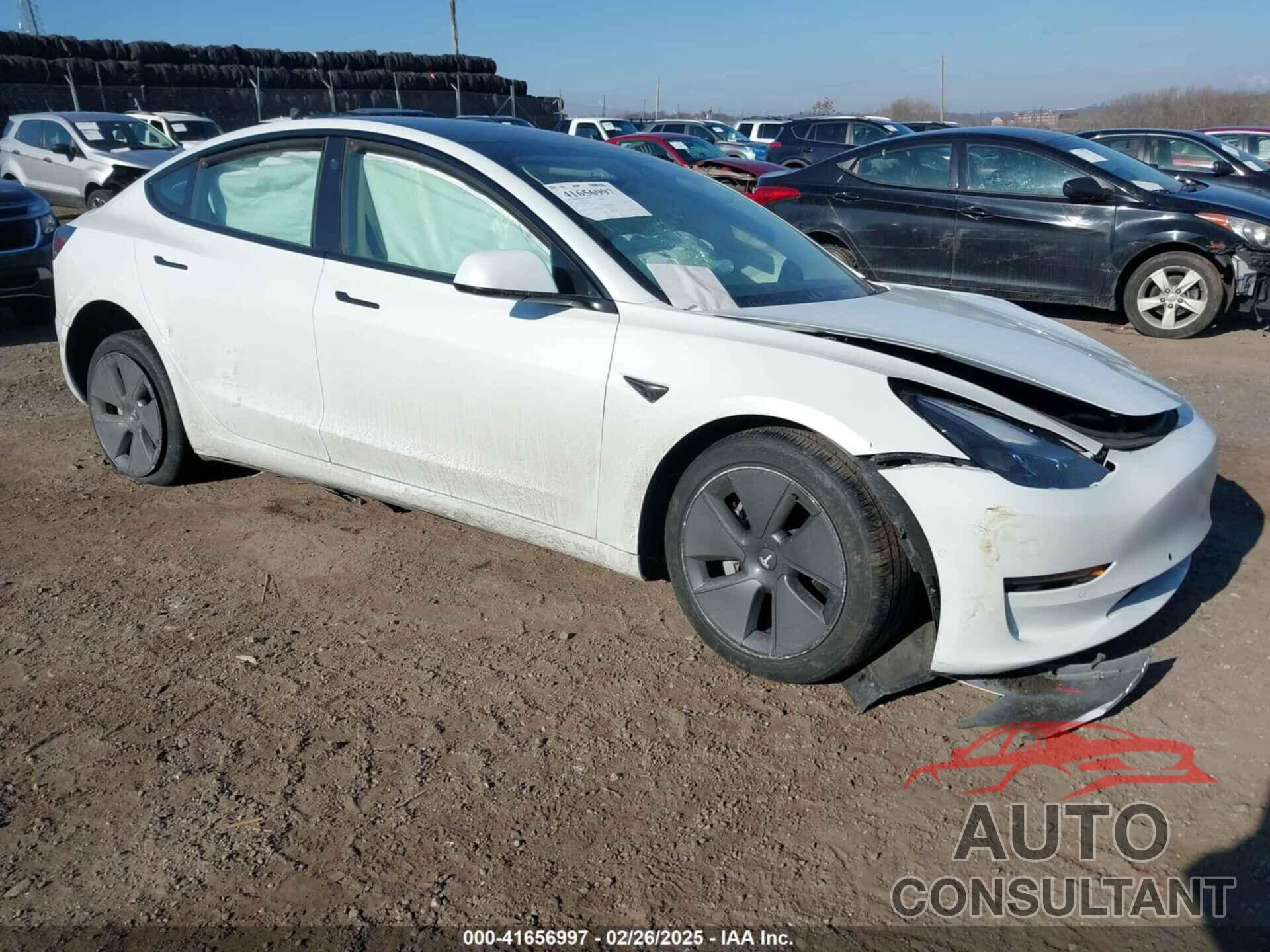 TESLA MODEL 3 2022 - 5YJ3E1EB4NF250056