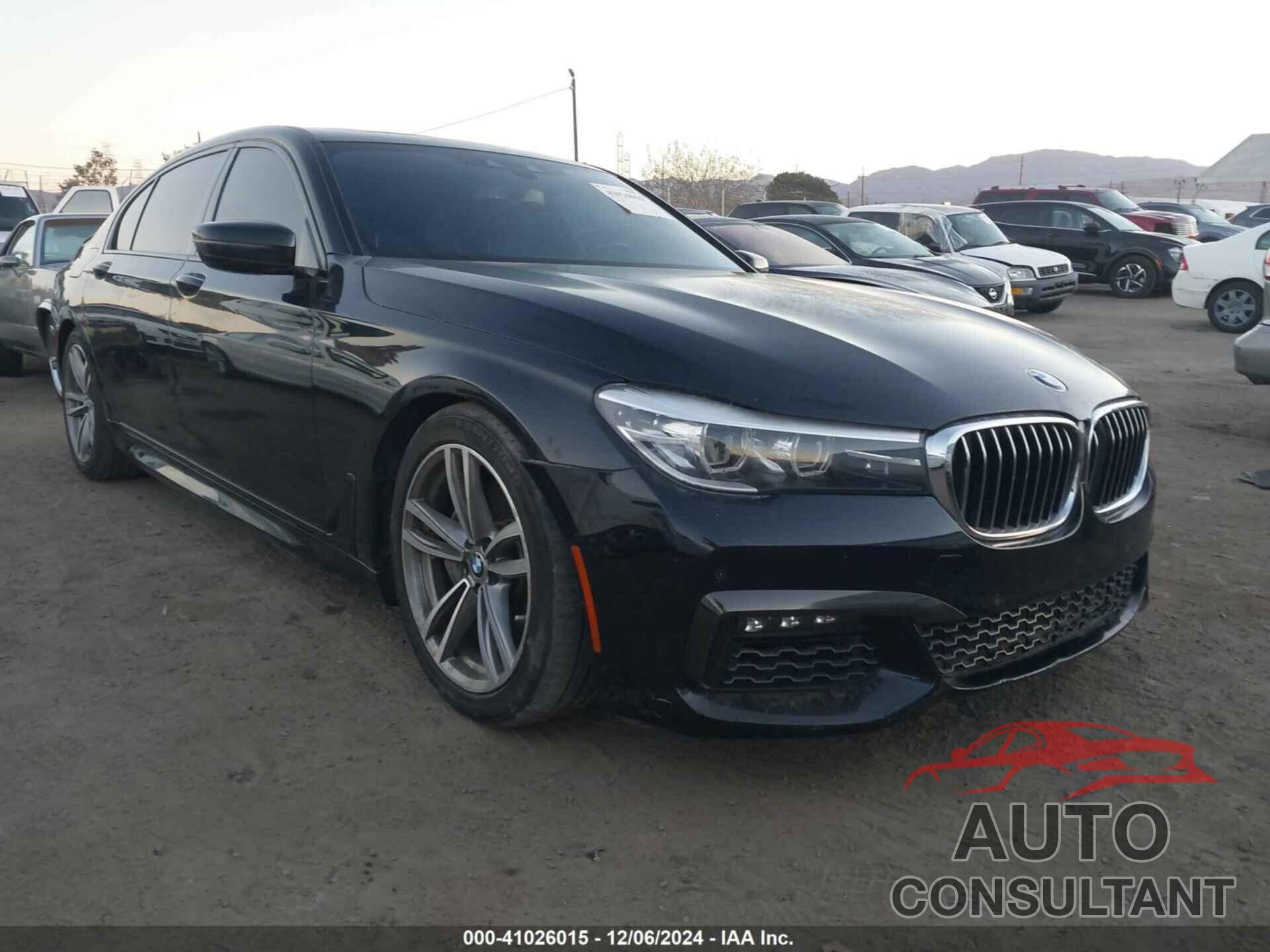 BMW 740I 2019 - WBA7E2C50KB218124