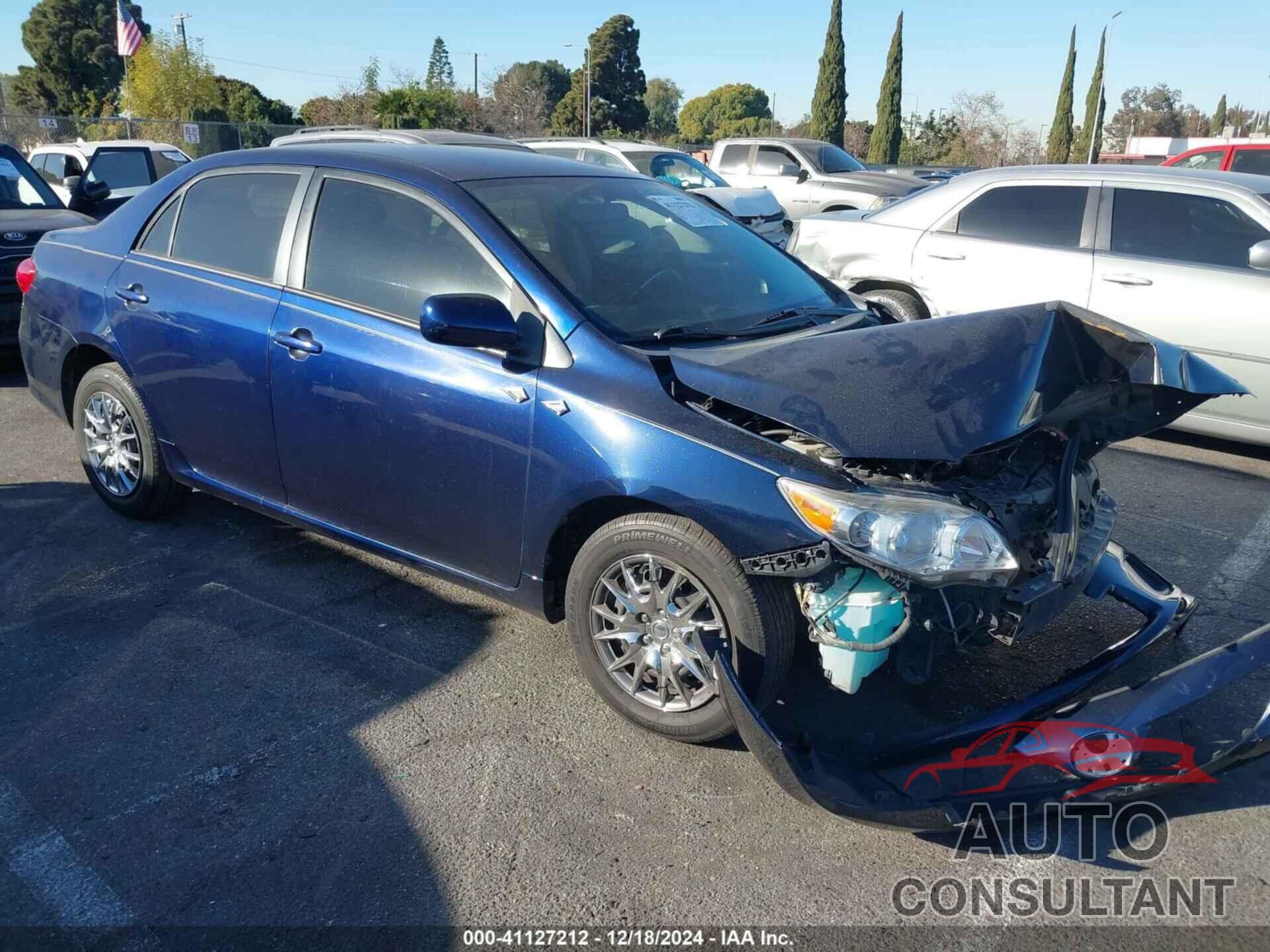 TOYOTA COROLLA 2011 - JTDBU4EE4B9137725
