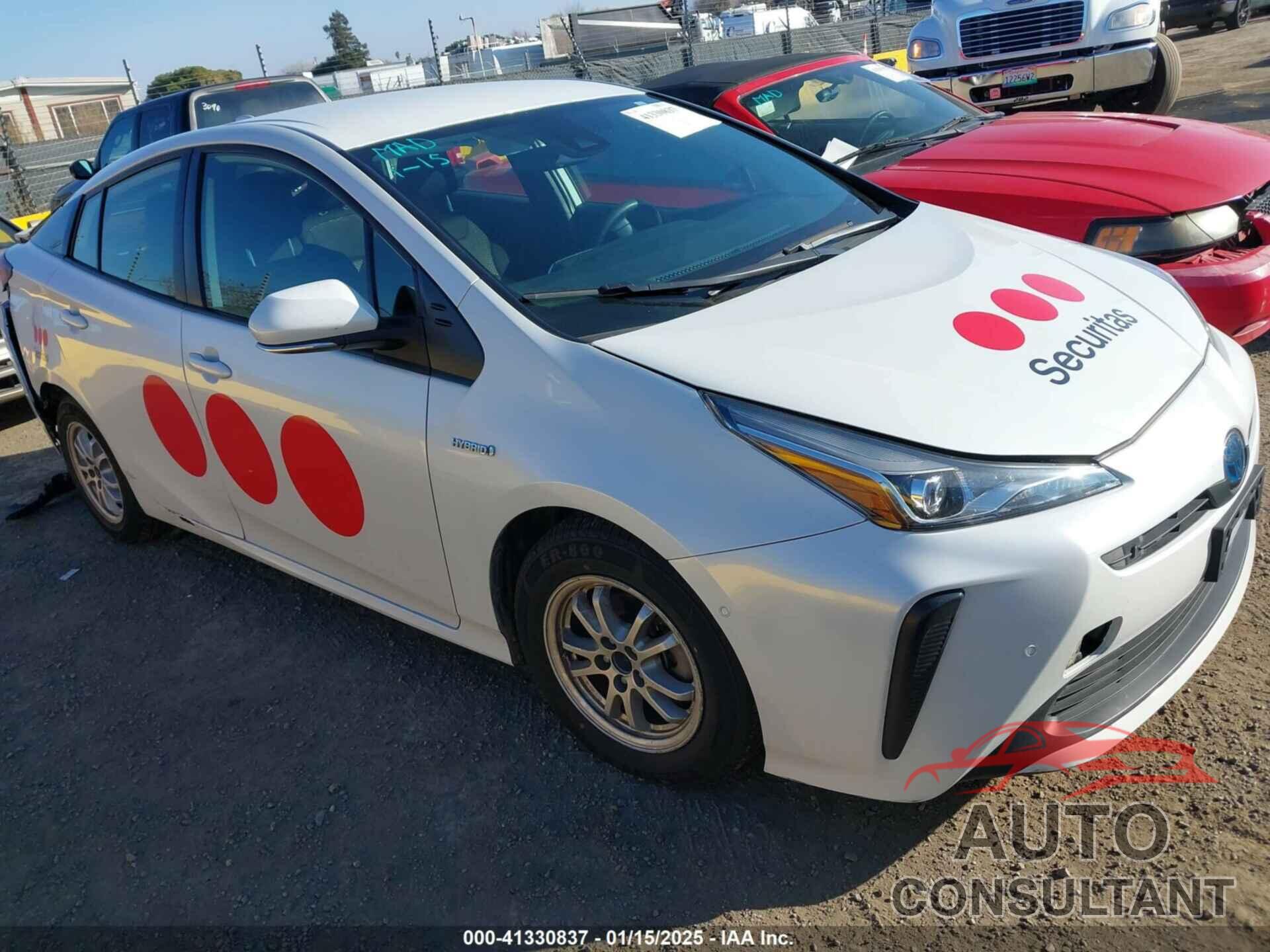 TOYOTA PRIUS 2021 - JTDKAMFU3M3150244