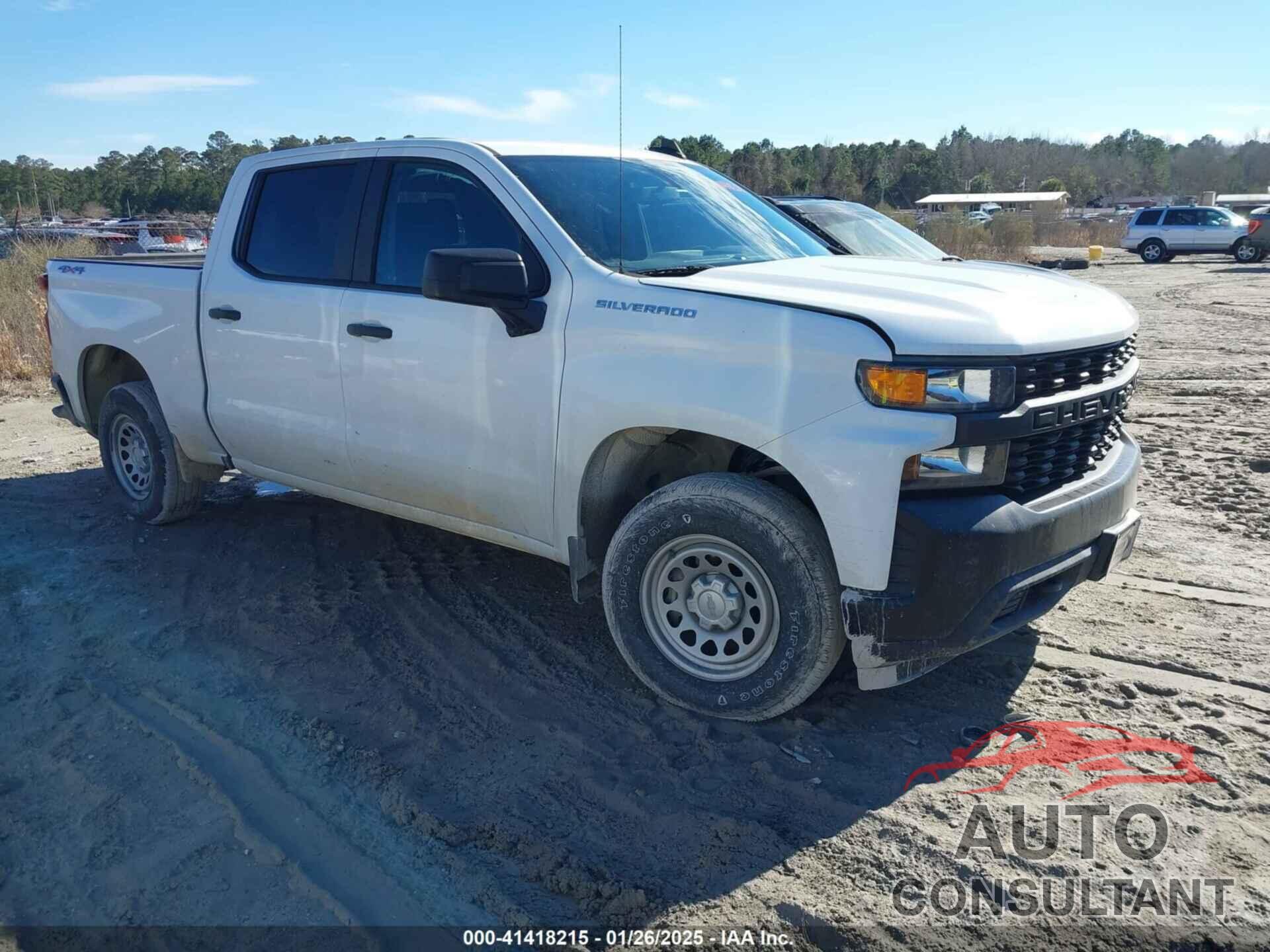 CHEVROLET SILVERADO 1500 2019 - 3GCPYAEH4KG157833