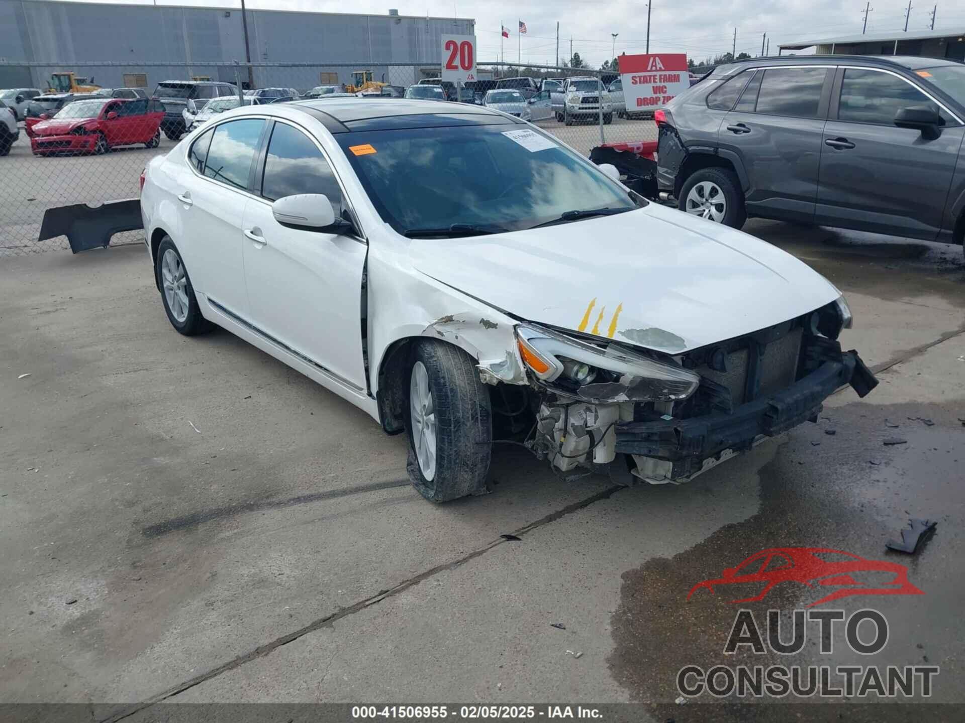 KIA CADENZA 2015 - KNALN4D70F5172003