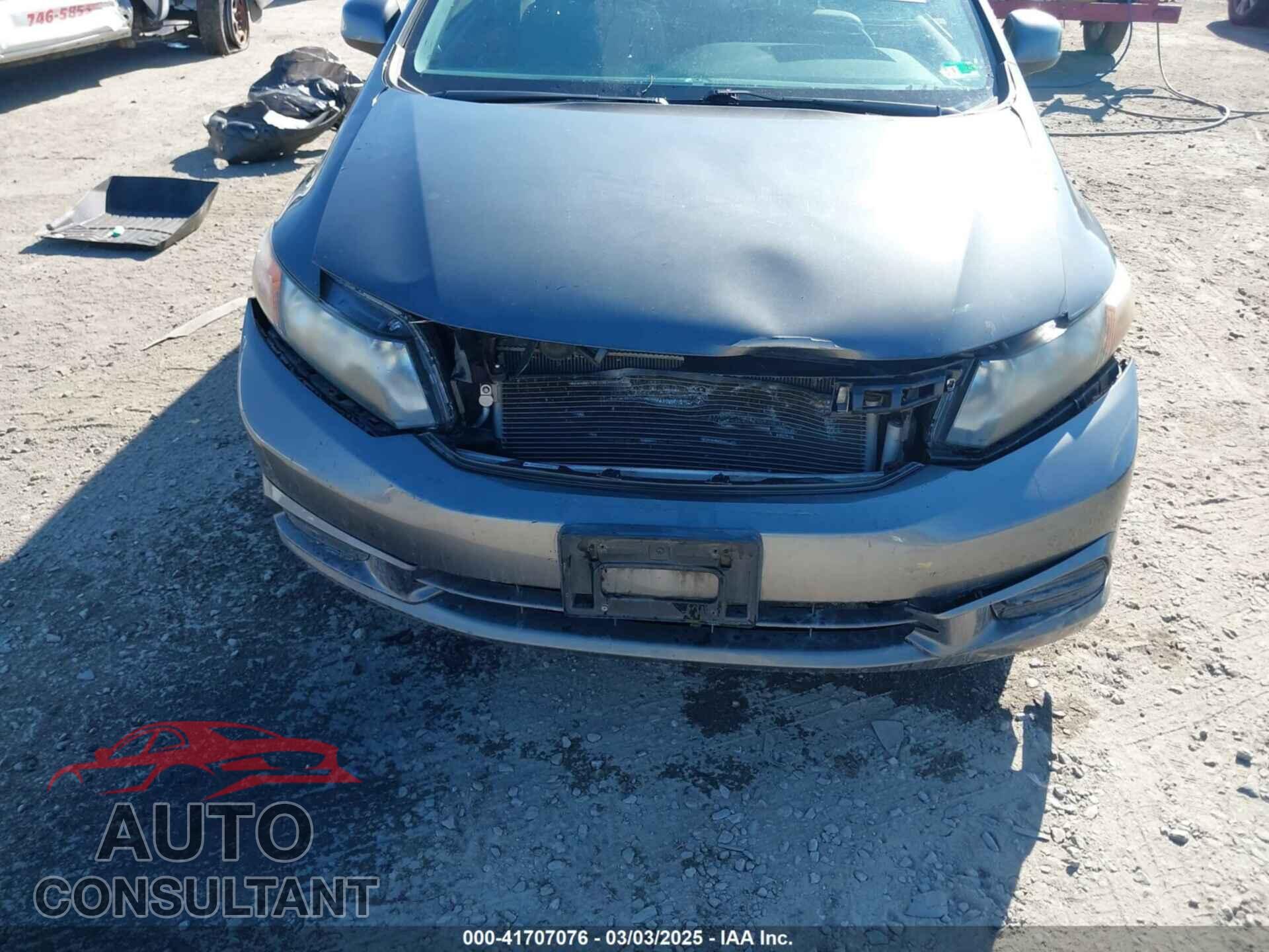 HONDA CIVIC 2012 - 2HGFB2F92CH551800