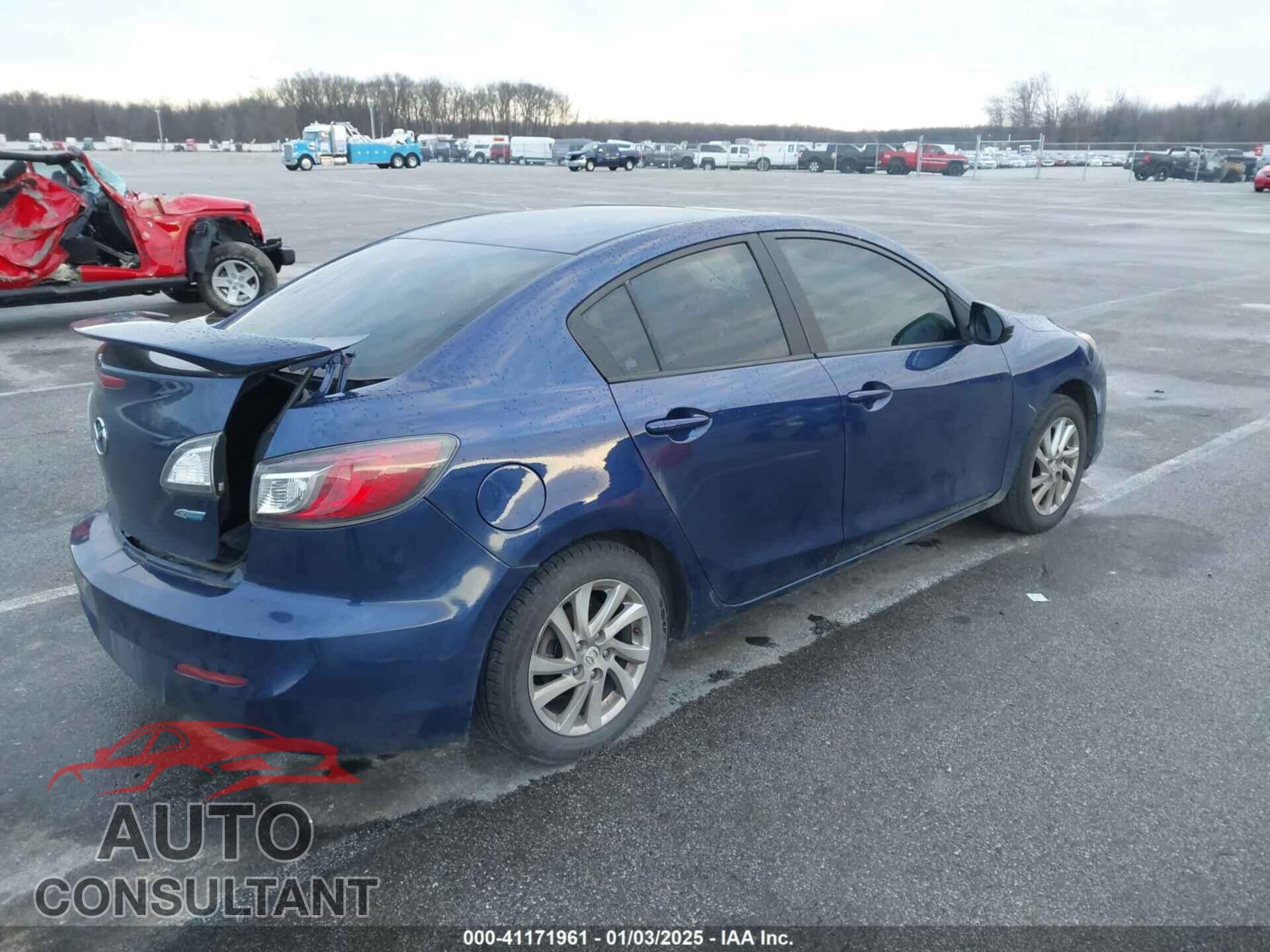 MAZDA MAZDA3 2012 - JM1BL1V78C1574419