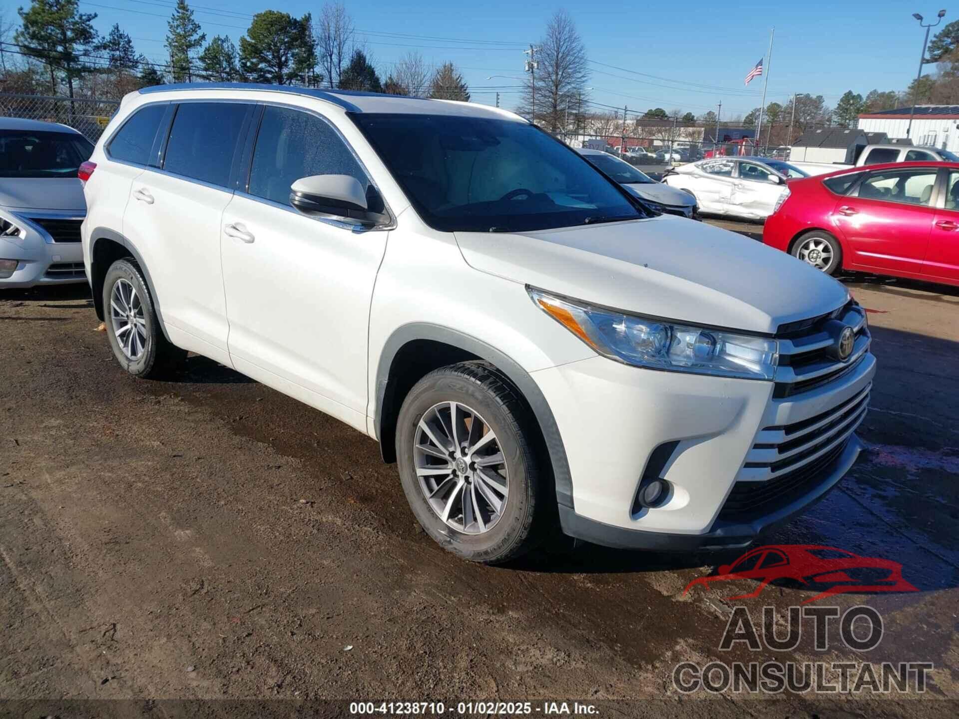 TOYOTA HIGHLANDER 2017 - 5TDJZRFH2HS398915