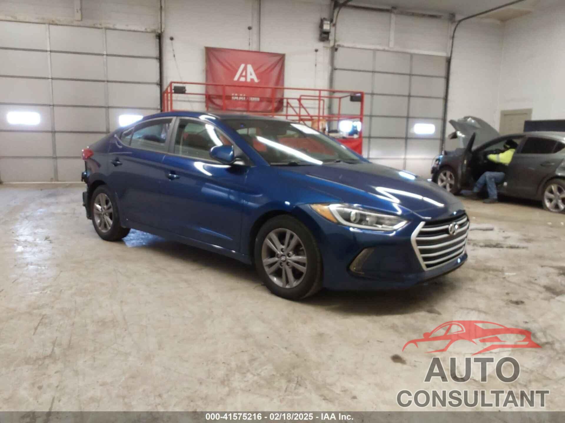 HYUNDAI ELANTRA 2018 - 5NPD84LF6JH291674