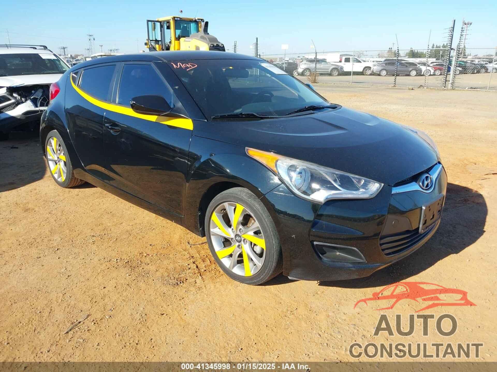 HYUNDAI VELOSTER 2016 - KMHTC6AD0GU274855