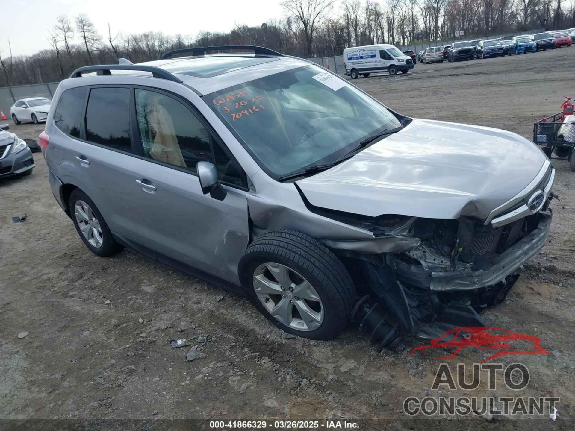 SUBARU FORESTER 2016 - JF2SJADC0GH425148