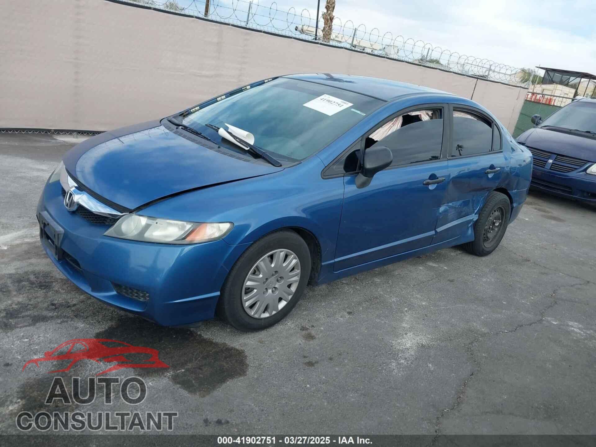HONDA CIVIC 2010 - 19XFA1F3XAE016391
