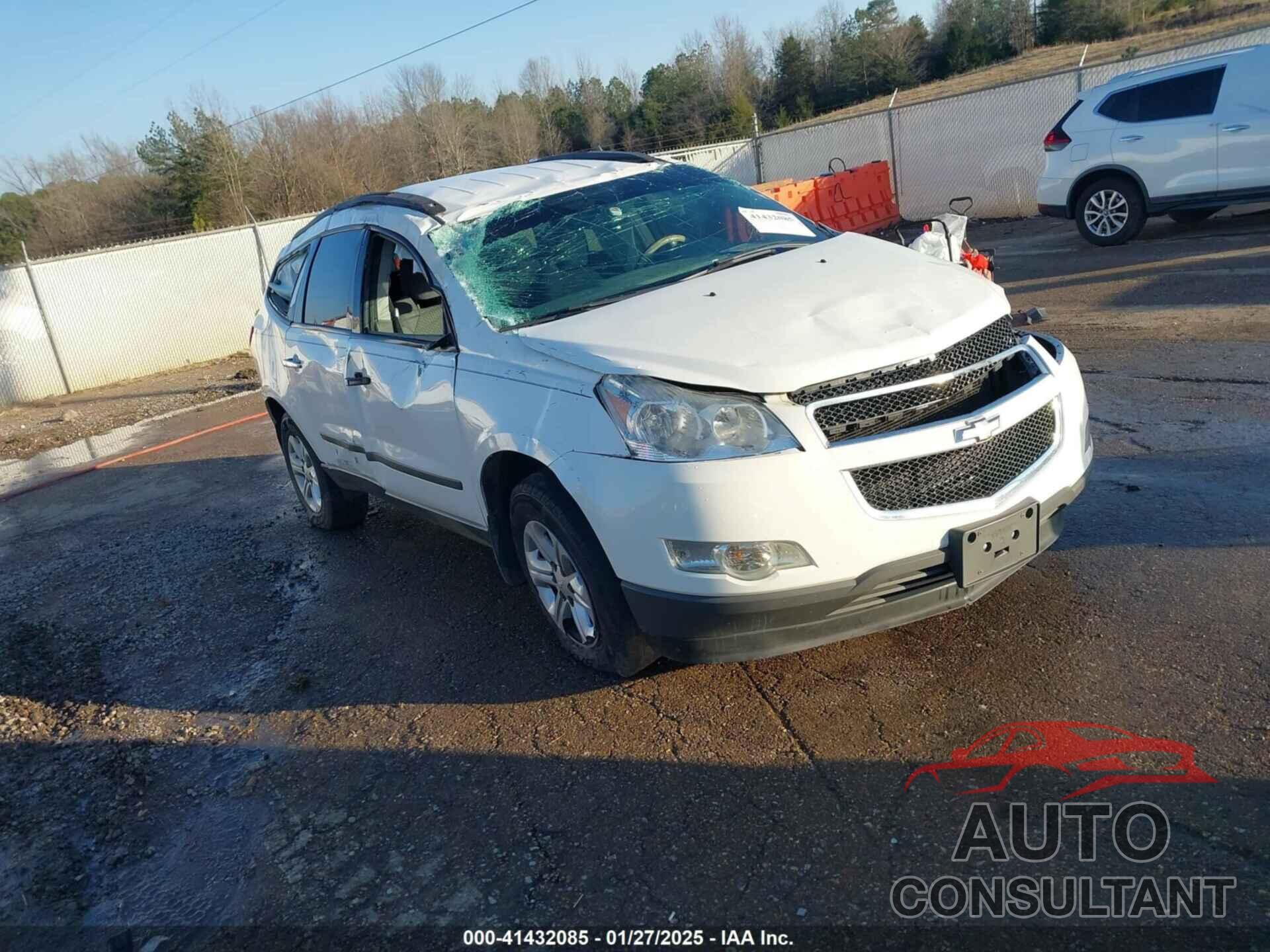 CHEVROLET TRAVERSE 2012 - 1GNKRFED3CJ321873