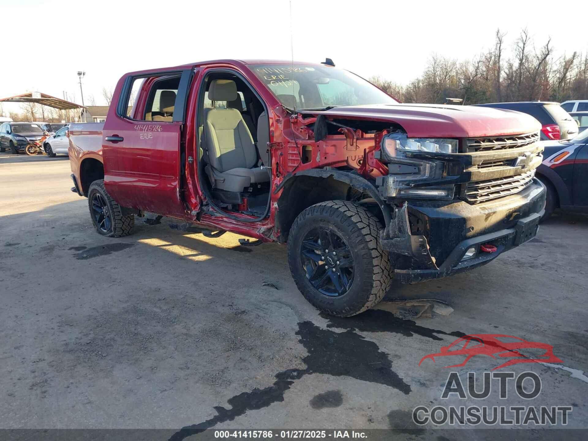 CHEVROLET SILVERADO 1500 2021 - 1GCPYFEL7MZ289974