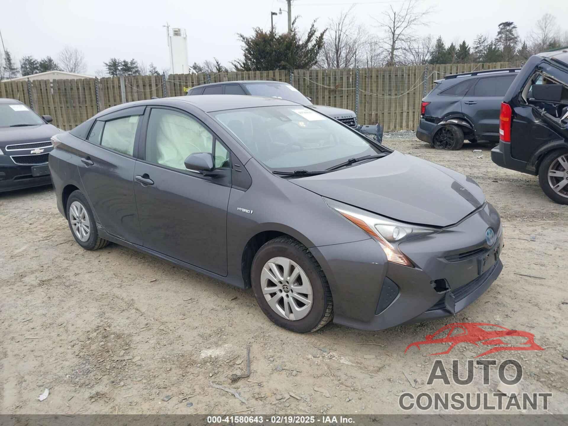 TOYOTA PRIUS 2017 - JTDKBRFU1H3546009