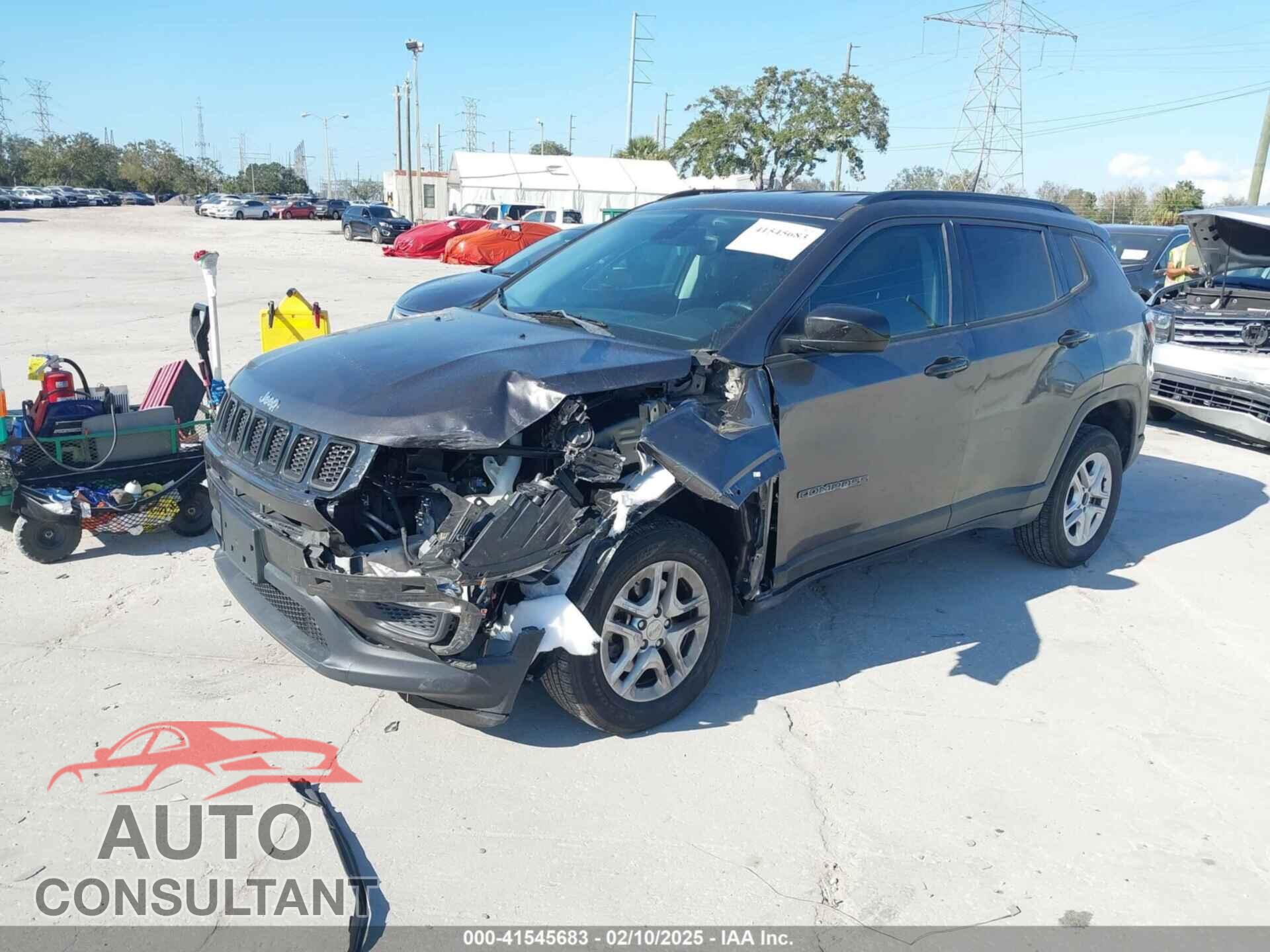 JEEP NEW COMPASS 2017 - 3C4NJDAB7HT658035