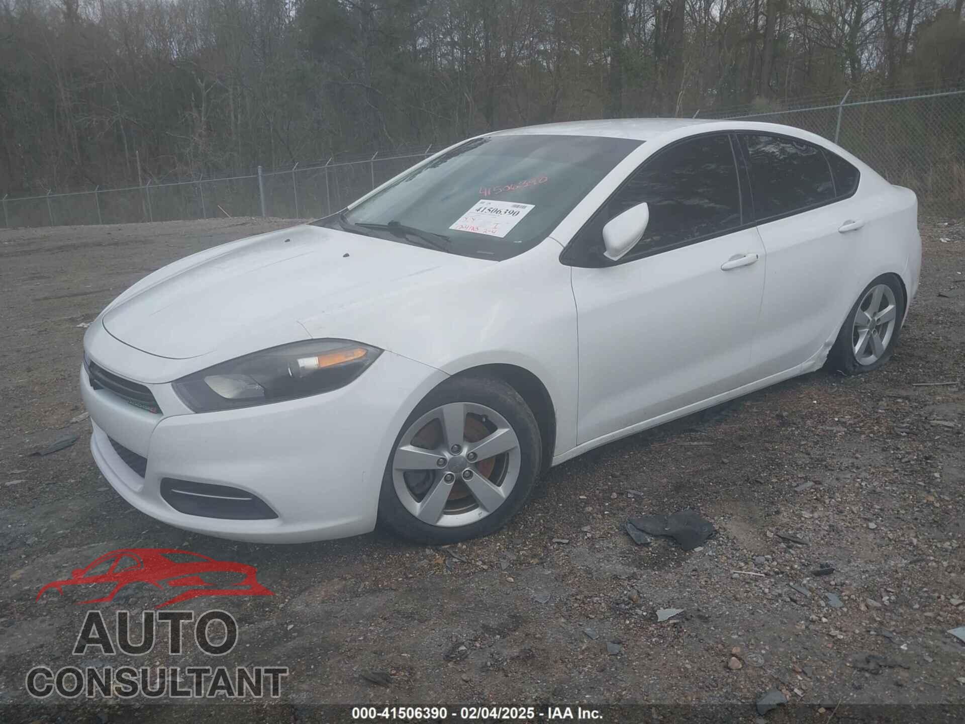 DODGE DART 2015 - 1C3CDFBB3FD275399