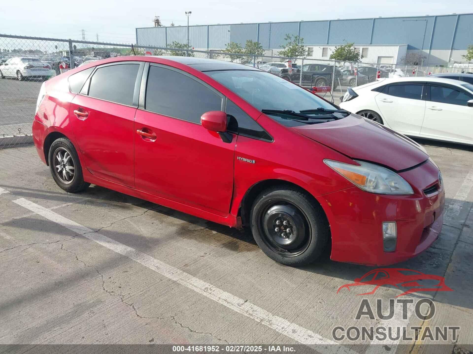 TOYOTA PRIUS 2010 - JTDKN3DU7A0150858