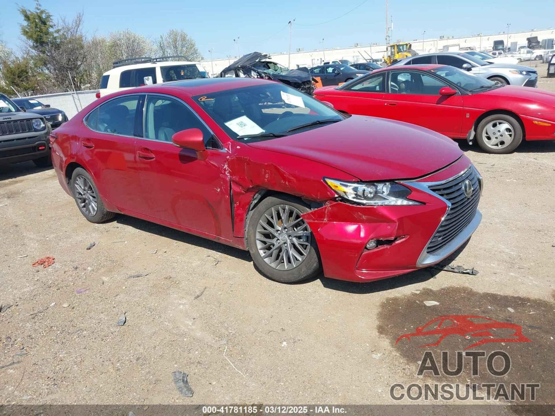 LEXUS ES 350 2018 - 58ABK1GG5JU091647
