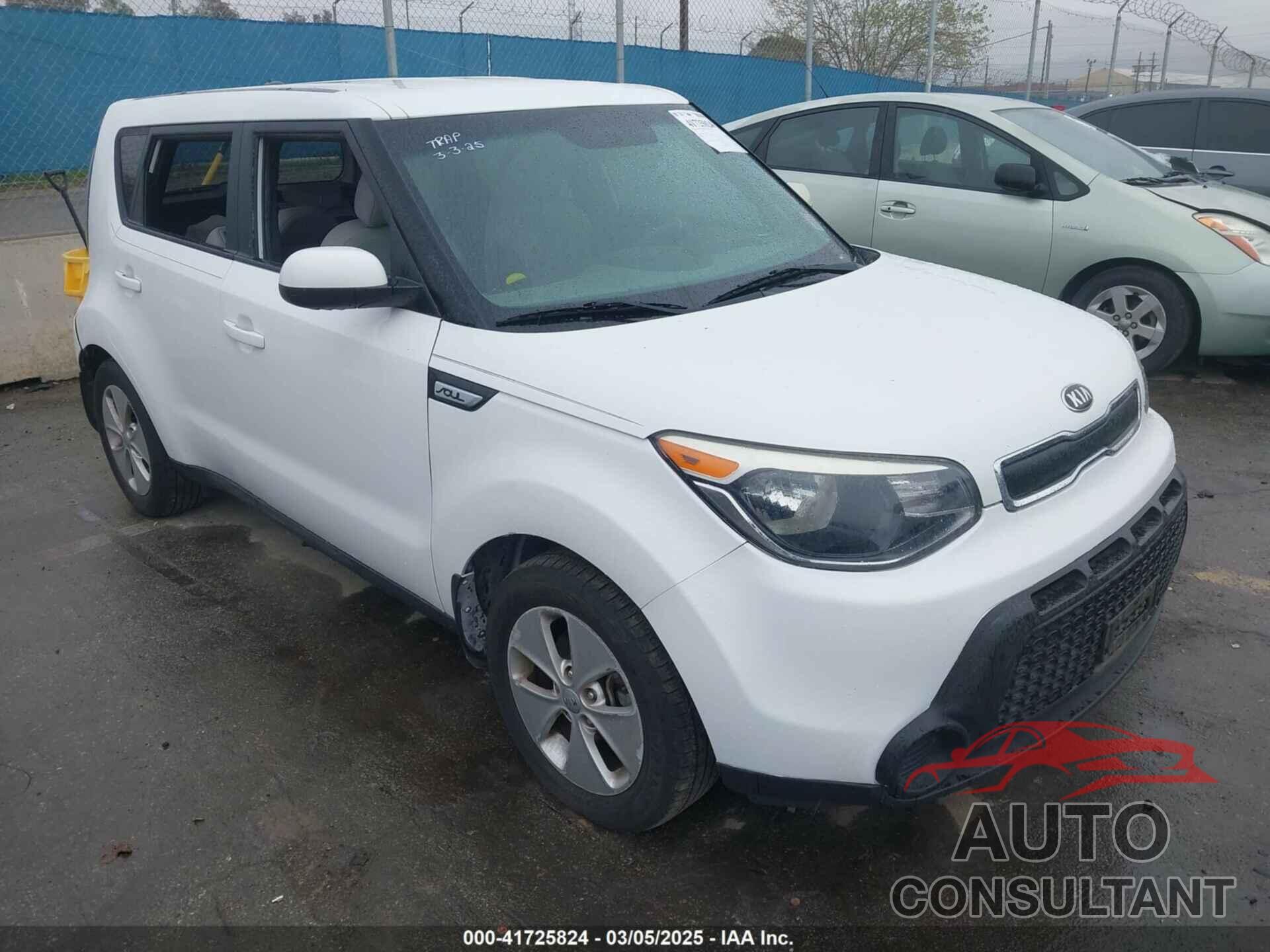 KIA SOUL 2015 - KNDJN2A20F7115022