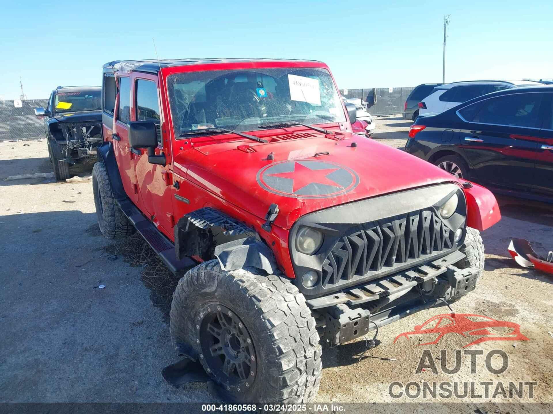 JEEP WRANGLER UNLIMITED 2017 - 1C4BJWDG7HL566280