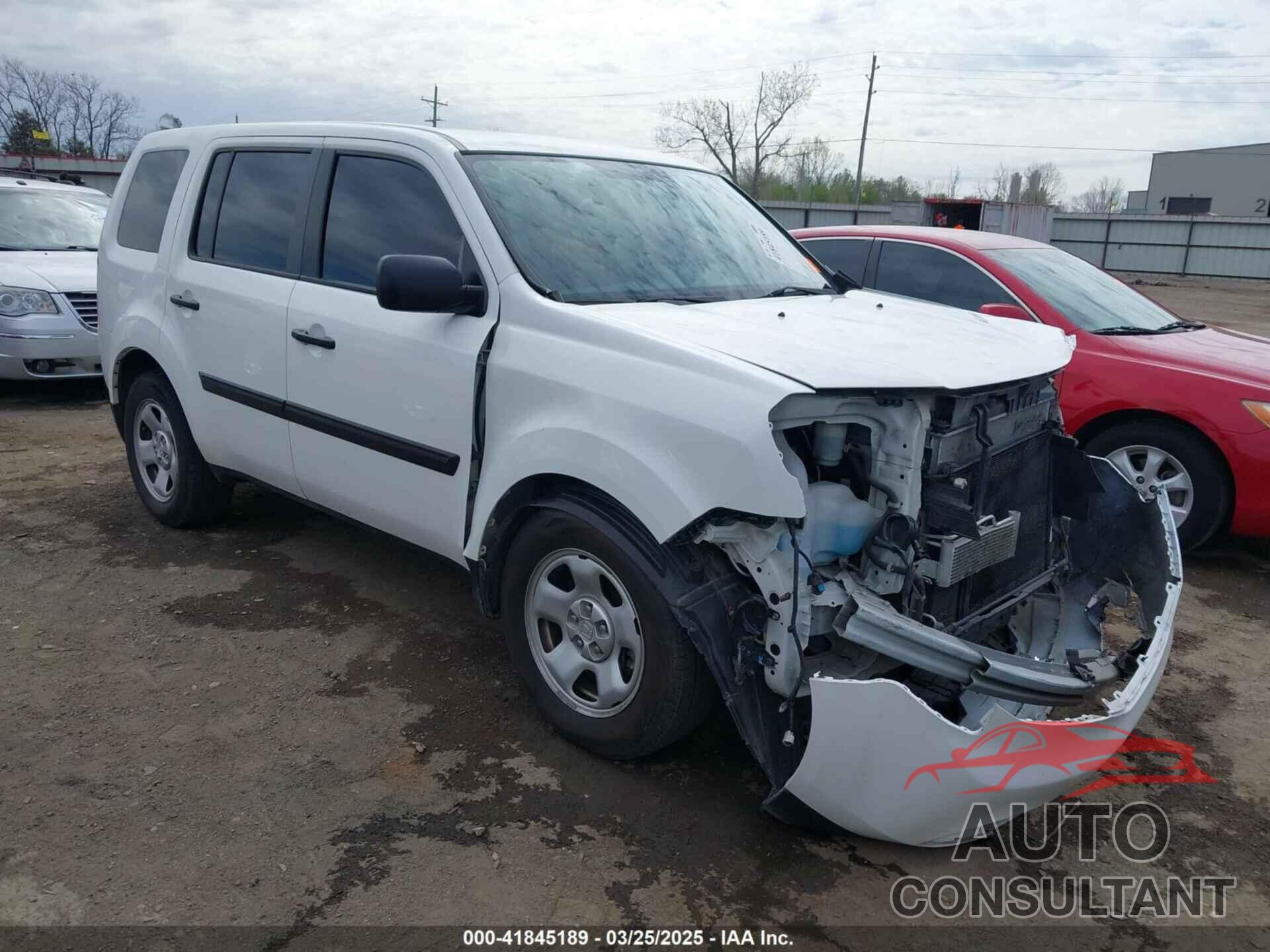 HONDA PILOT 2013 - 5FNYF4H21DB021767
