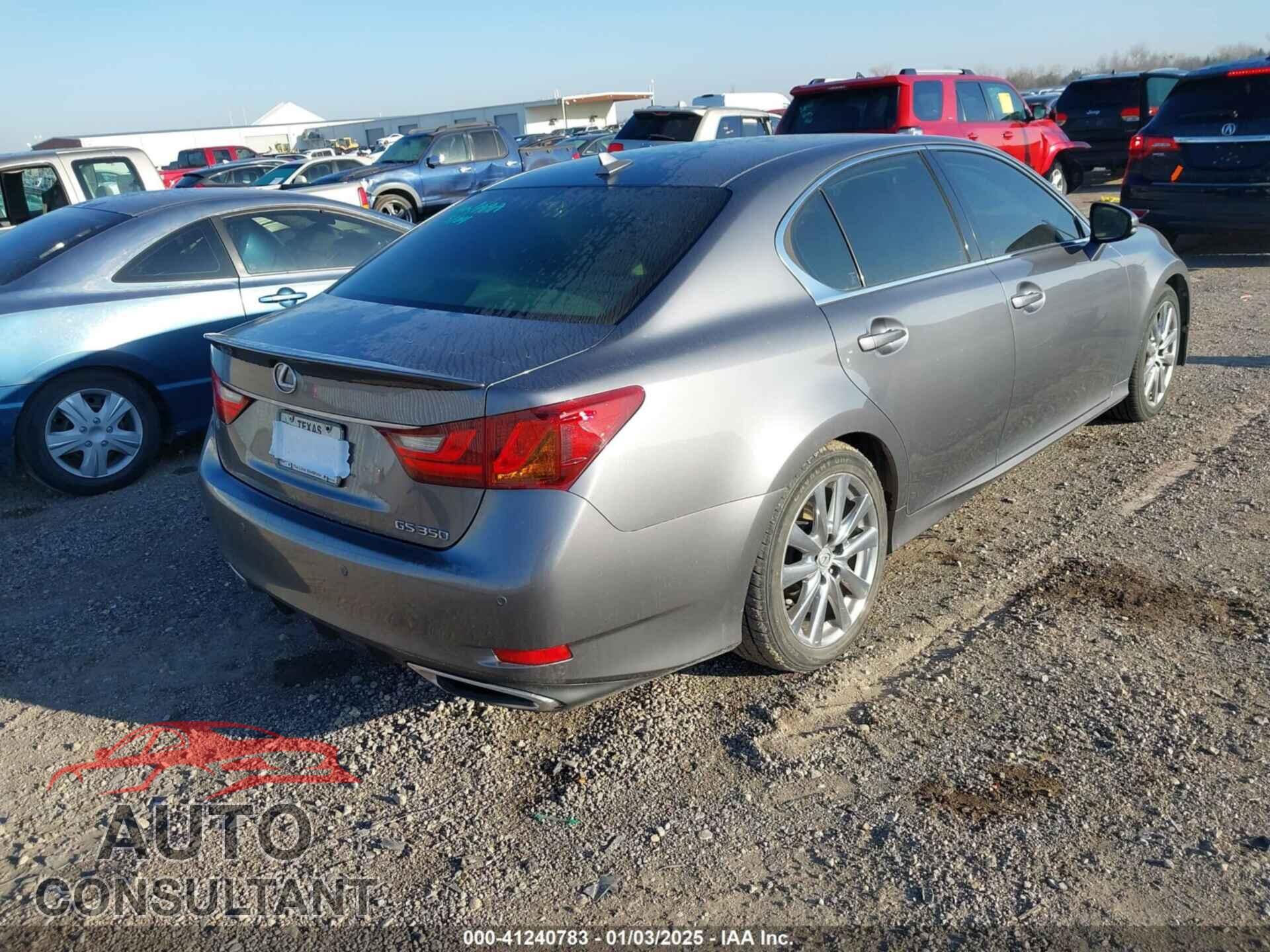 LEXUS GS 2013 - JTHBE1BL8D5016767