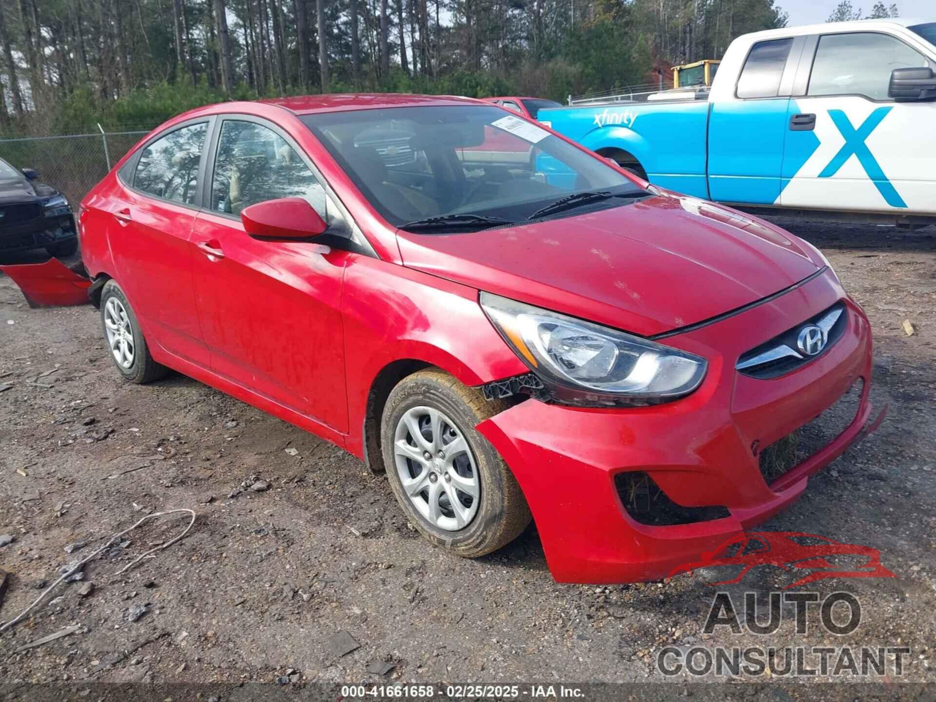 HYUNDAI ACCENT 2013 - KMHCT4AE6DU474969