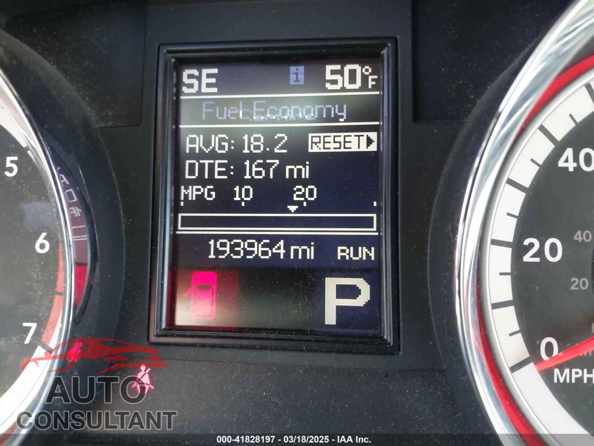 DODGE DURANGO 2011 - 1D4SD5GT2BC674231
