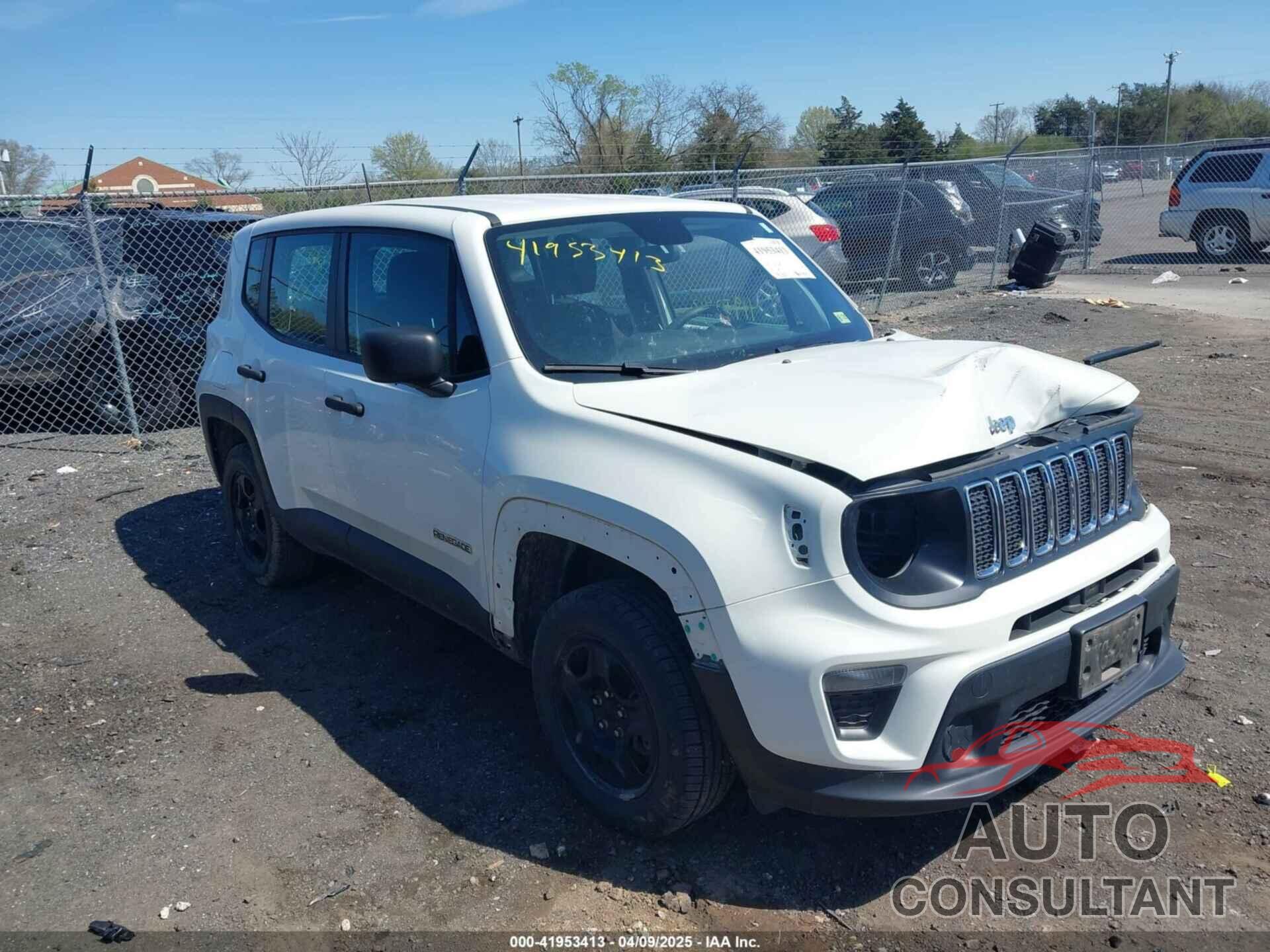 JEEP RENEGADE 2019 - ZACNJBAB9KPK50894