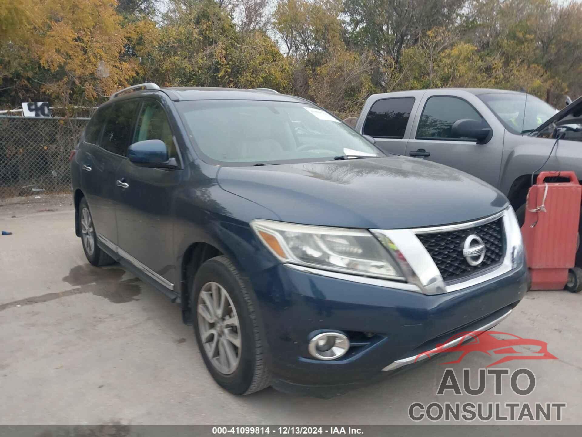 NISSAN PATHFINDER 2014 - 5N1AR2MMXEC686231