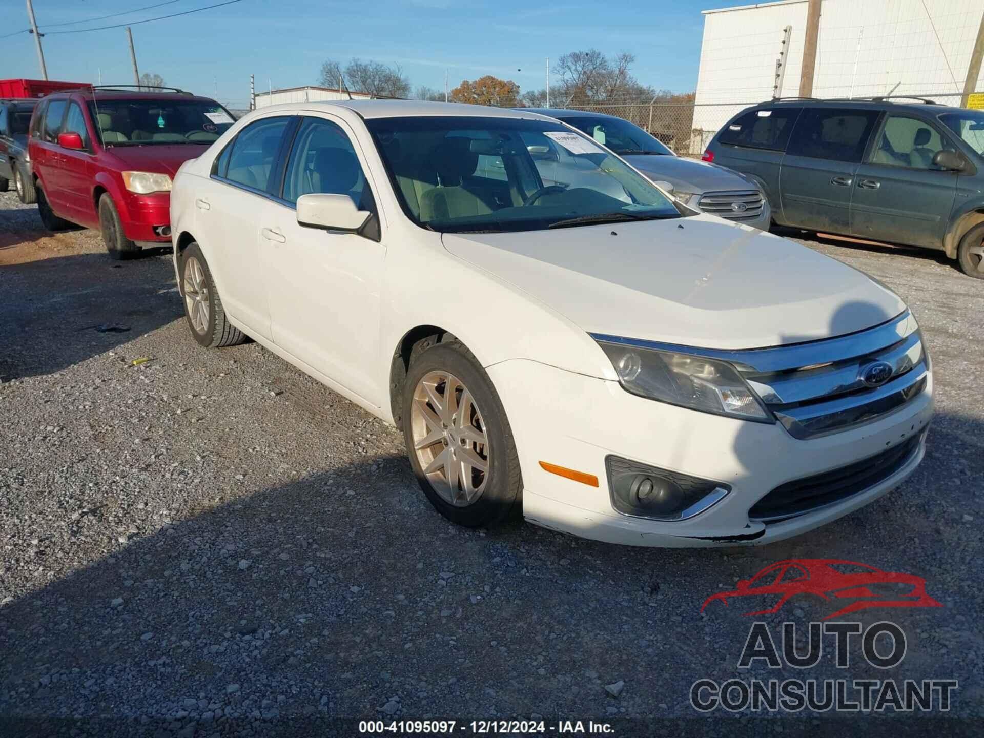 FORD FUSION 2012 - 3FAHP0JA9CR450522