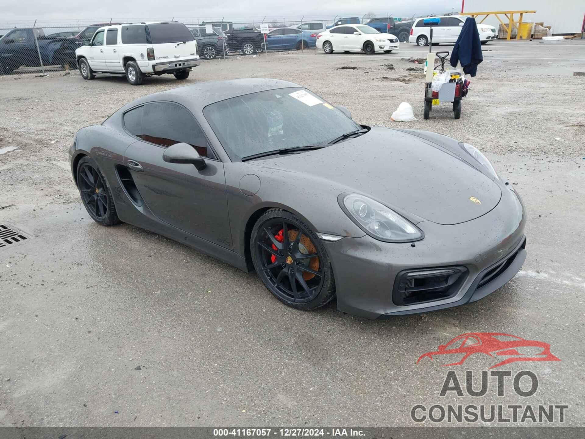 PORSCHE CAYMAN 2015 - WP0AB2A89FK184124