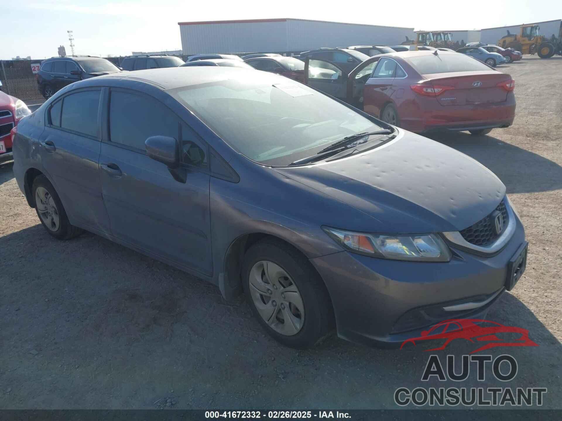 HONDA CIVIC 2014 - 19XFB2F55EE078310