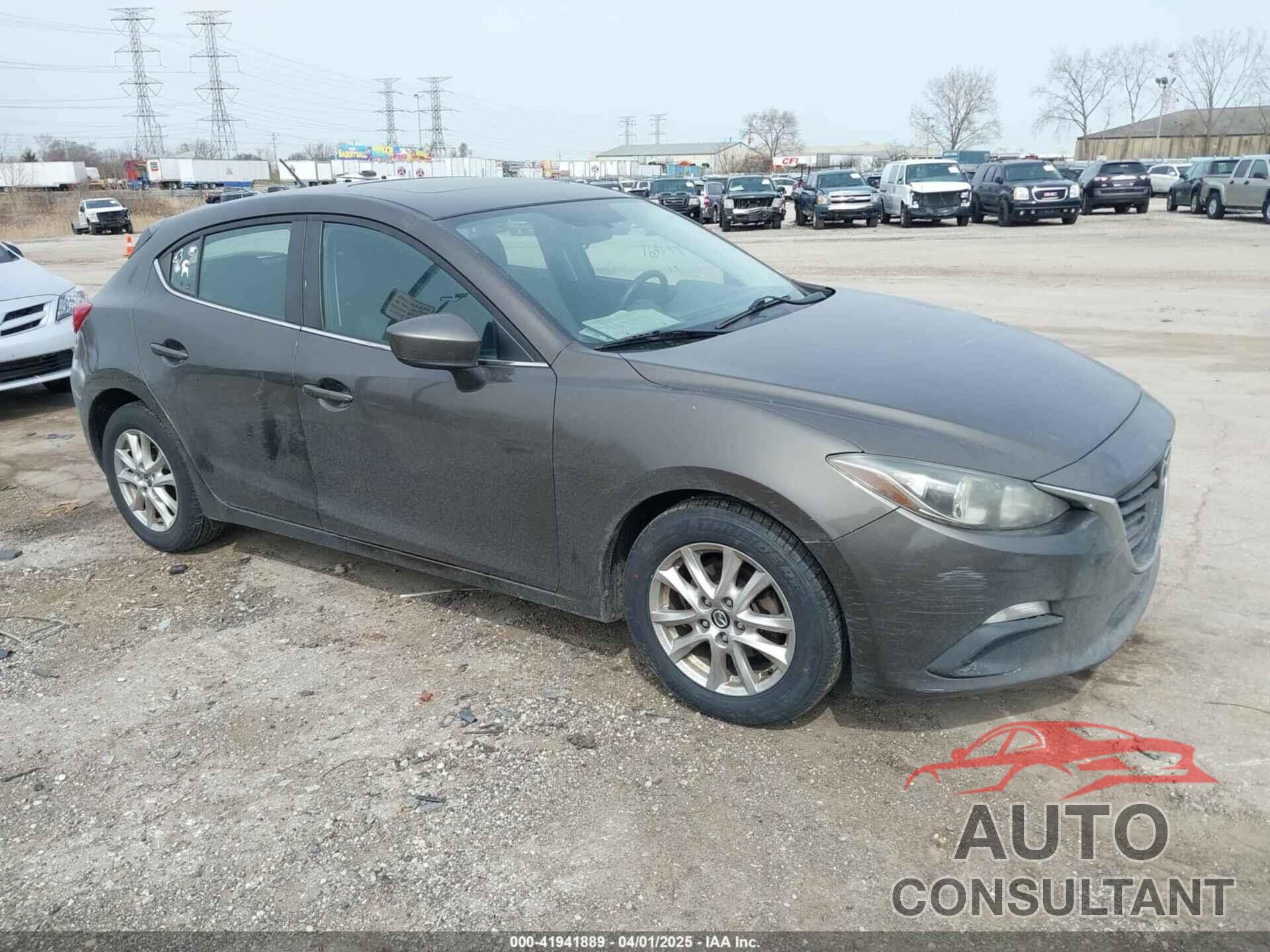 MAZDA MAZDA3 2014 - JM1BM1L75E1158895