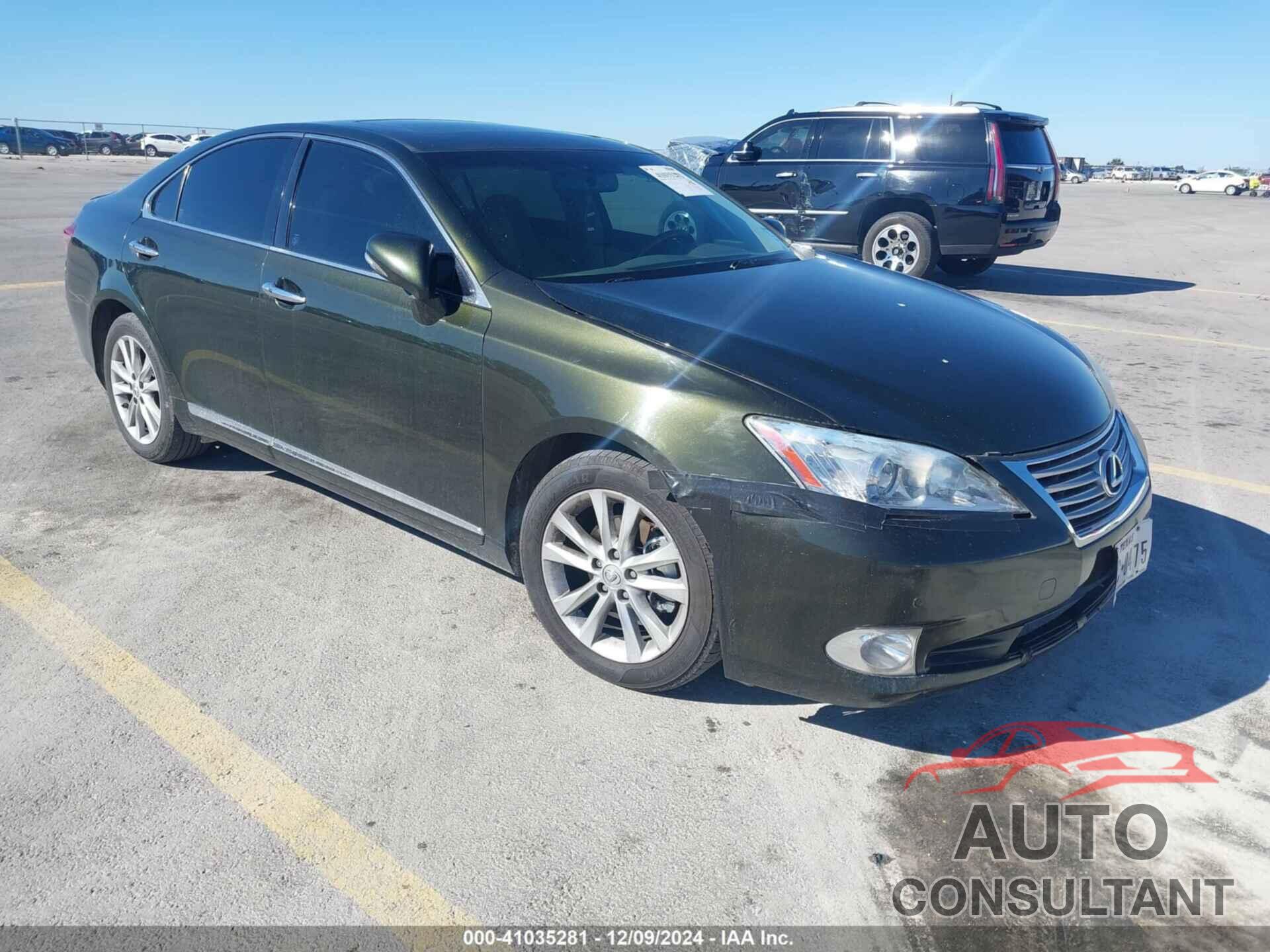 LEXUS ES 350 2011 - JTHBK1EG2B2441536