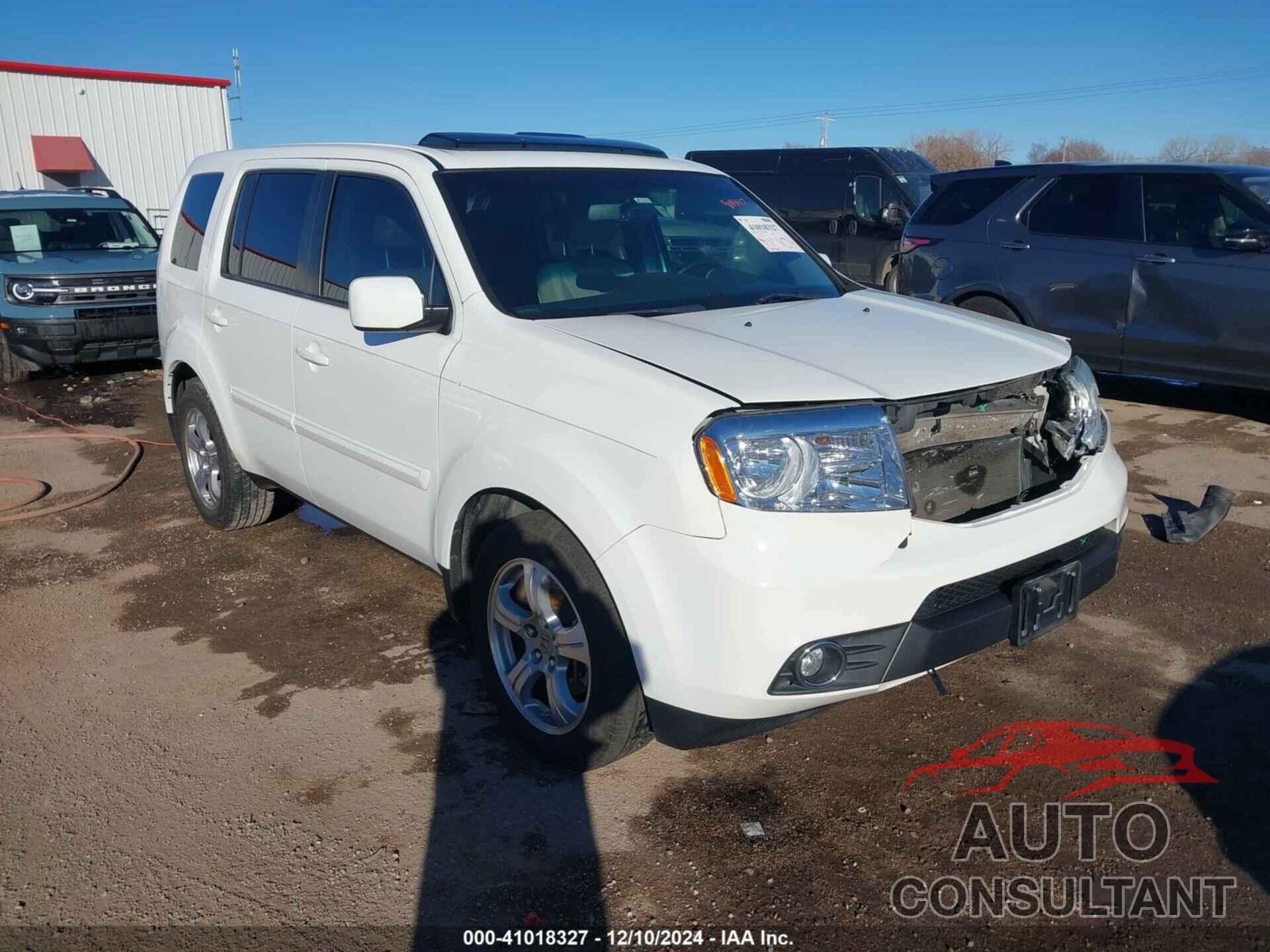 HONDA PILOT 2015 - 5FNYF3H72FB006042