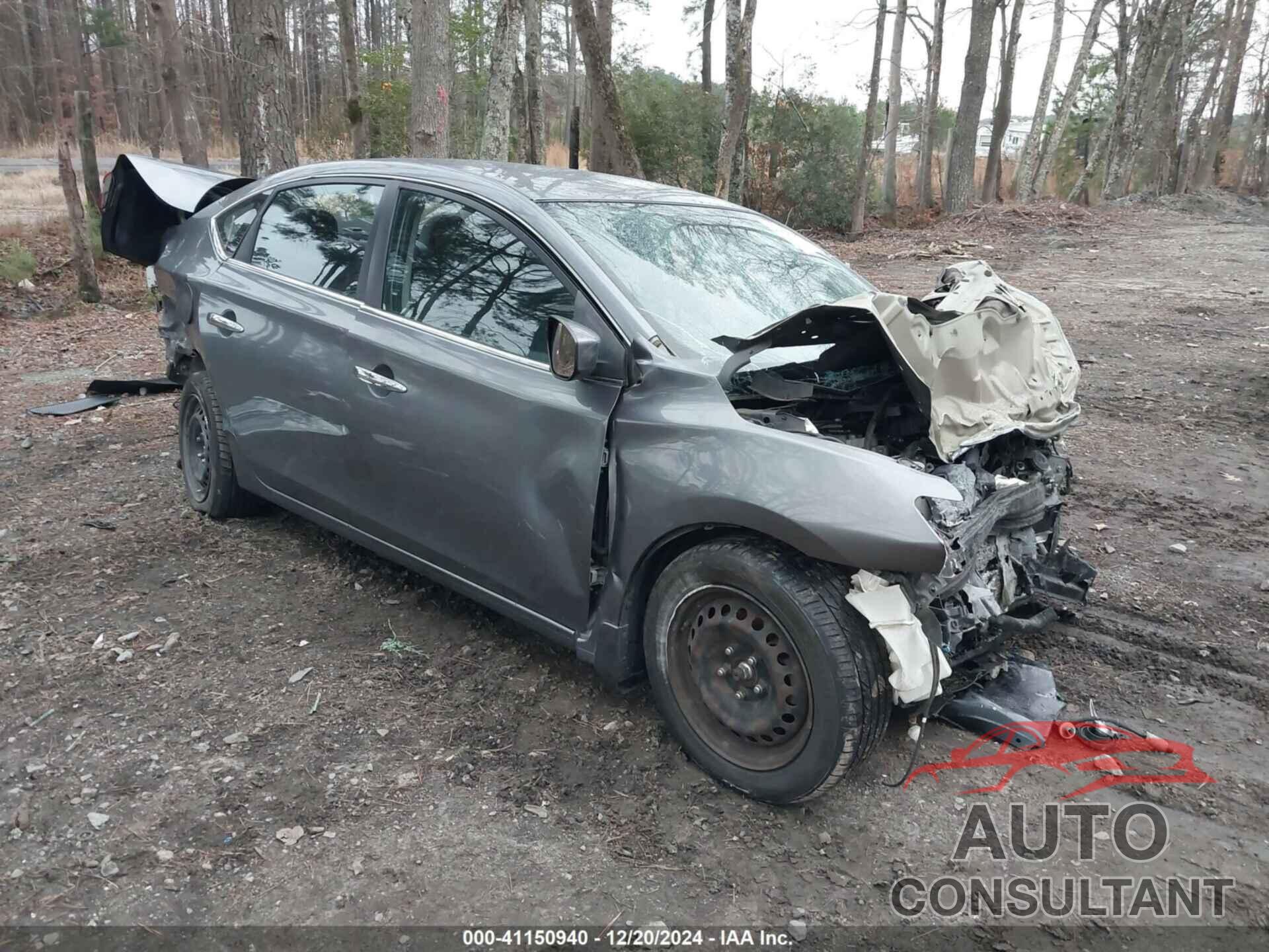 NISSAN SENTRA 2016 - 3N1AB7AP9GY290227