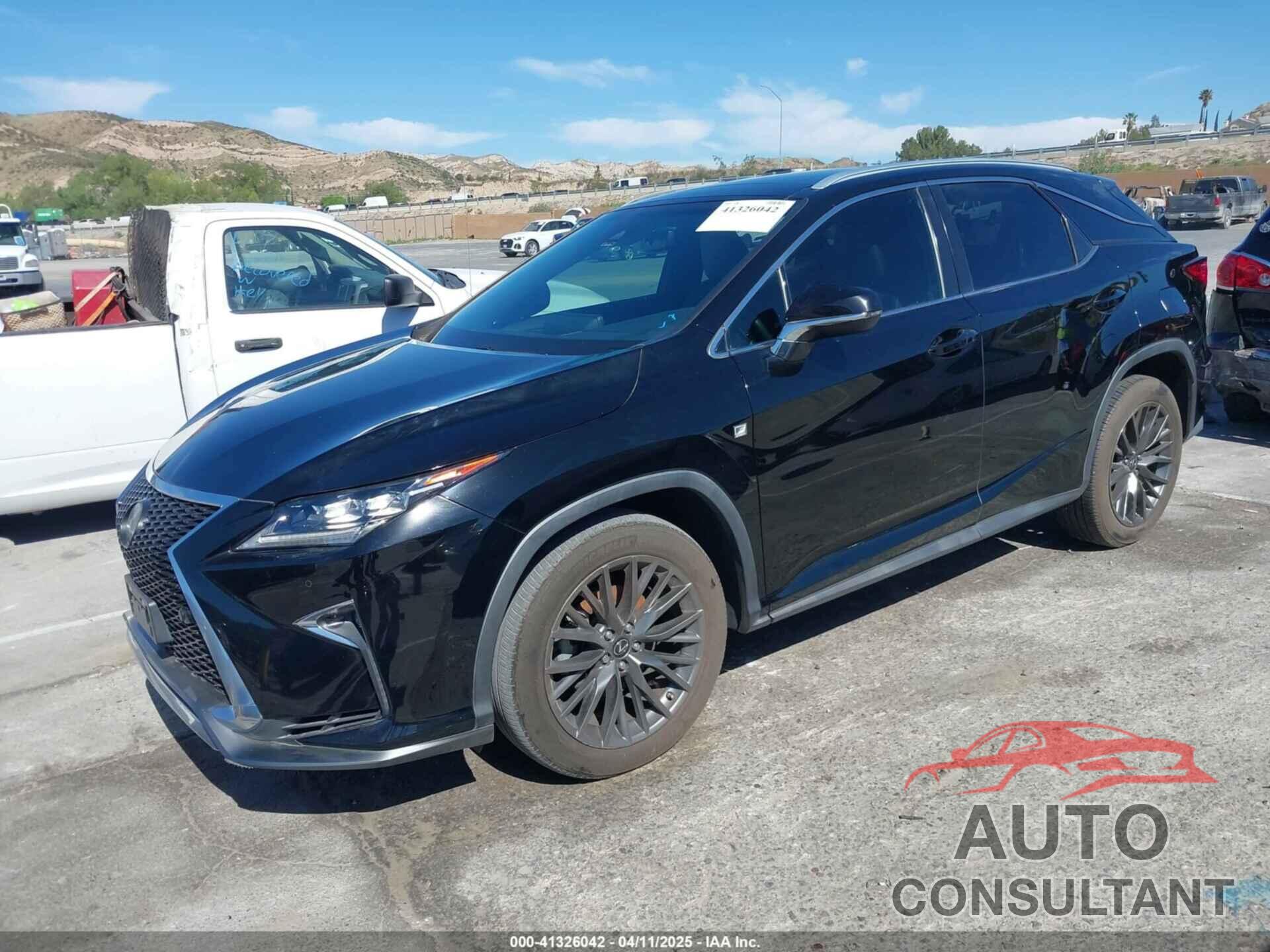 LEXUS RX 350 2017 - 2T2ZZMCA1HC069706