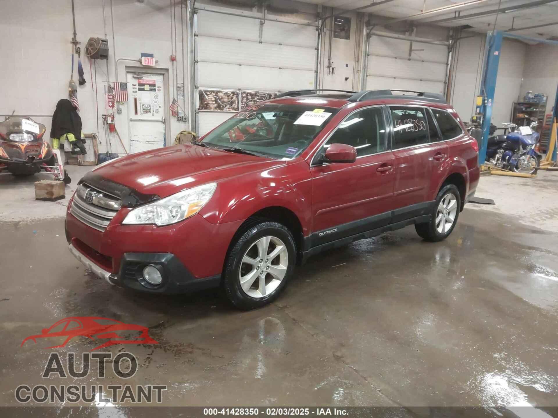 SUBARU OUTBACK 2014 - 4S4BRBLC0E3216559