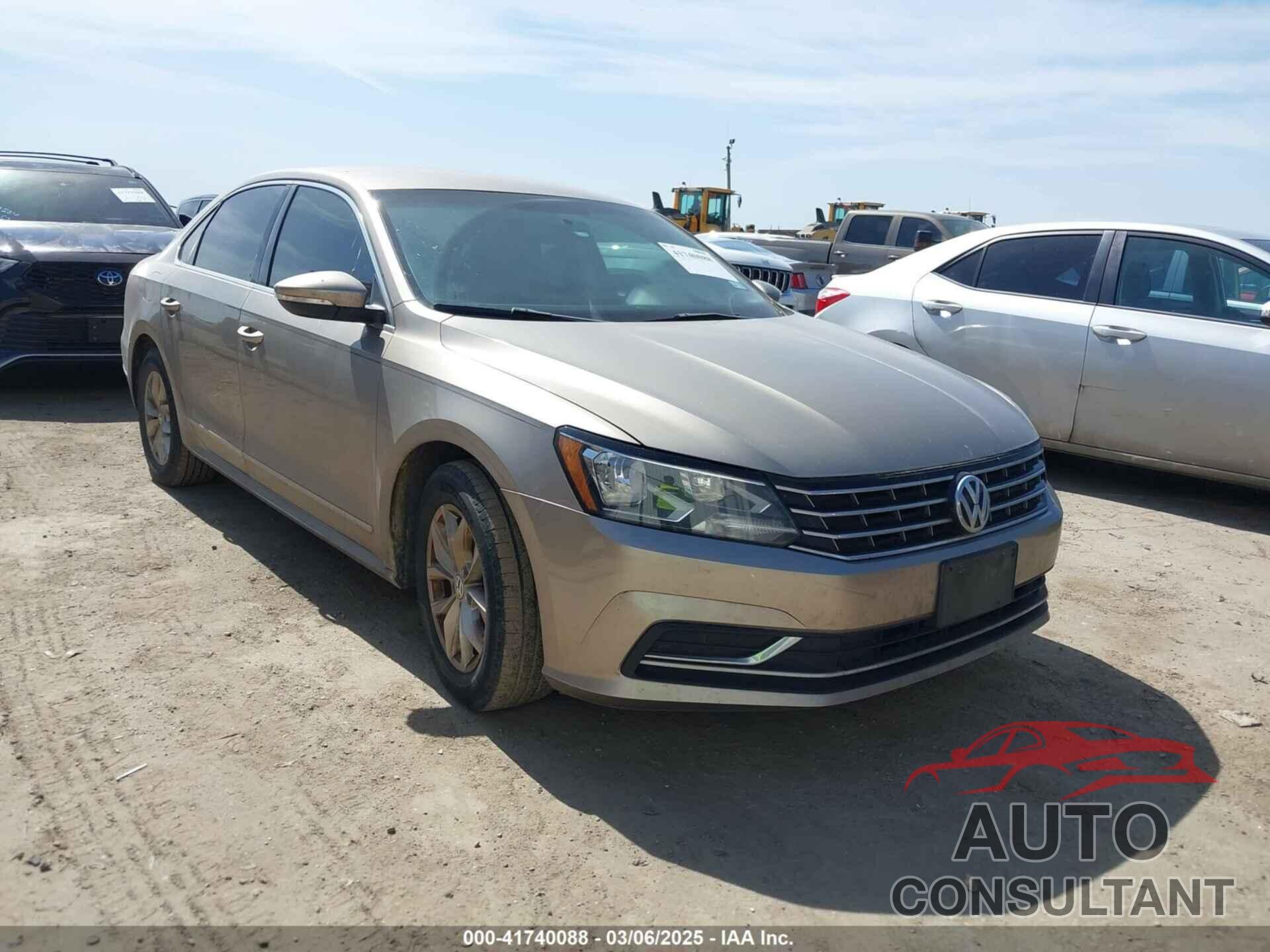 VOLKSWAGEN PASSAT 2016 - 1VWAT7A3XGC037642