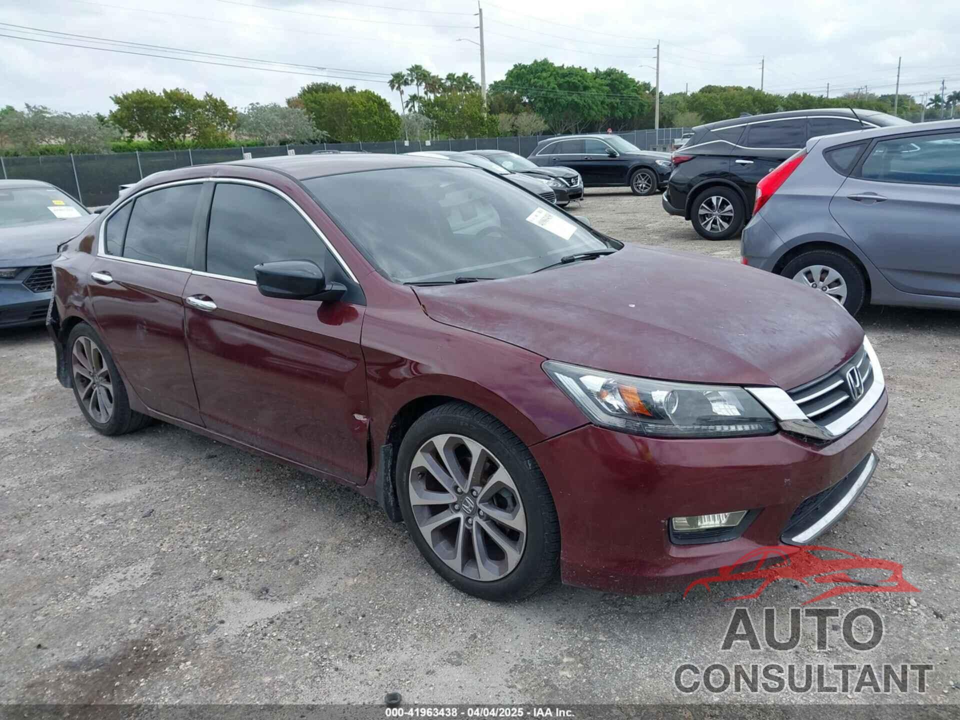 HONDA ACCORD 2014 - 1HGCR2F57EA309128