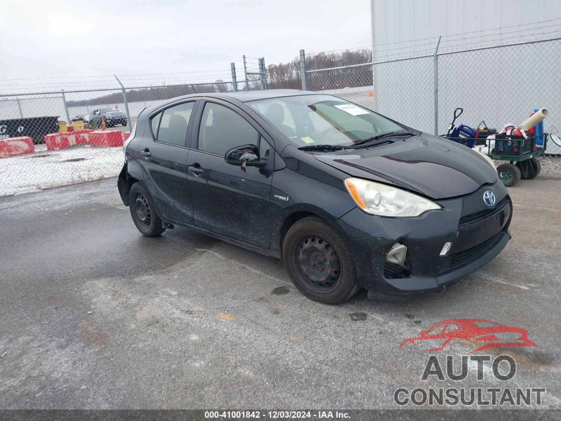 TOYOTA PRIUS C 2013 - JTDKDTB30D1541023