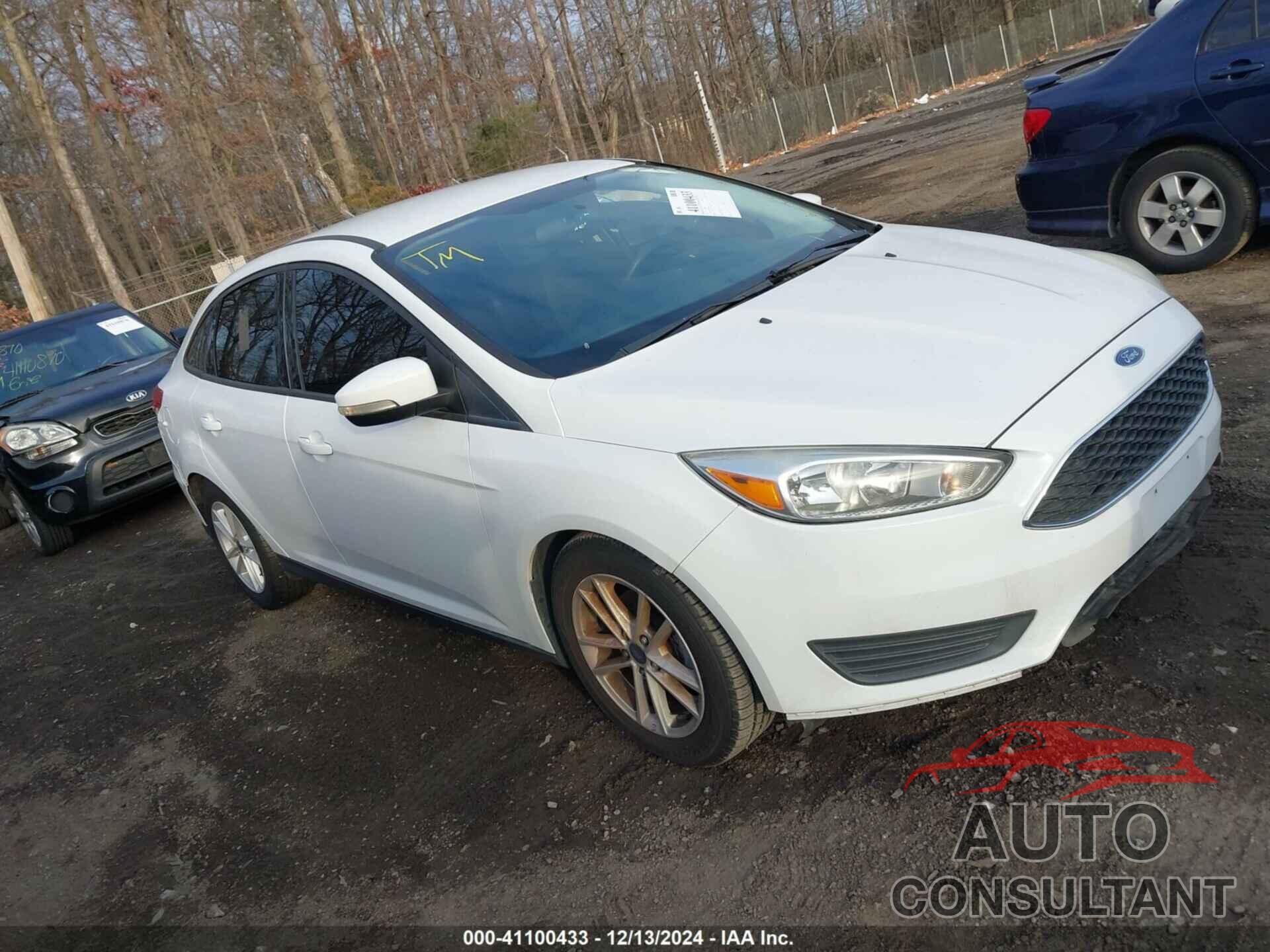 FORD FOCUS 2017 - 1FADP3F20HL291090