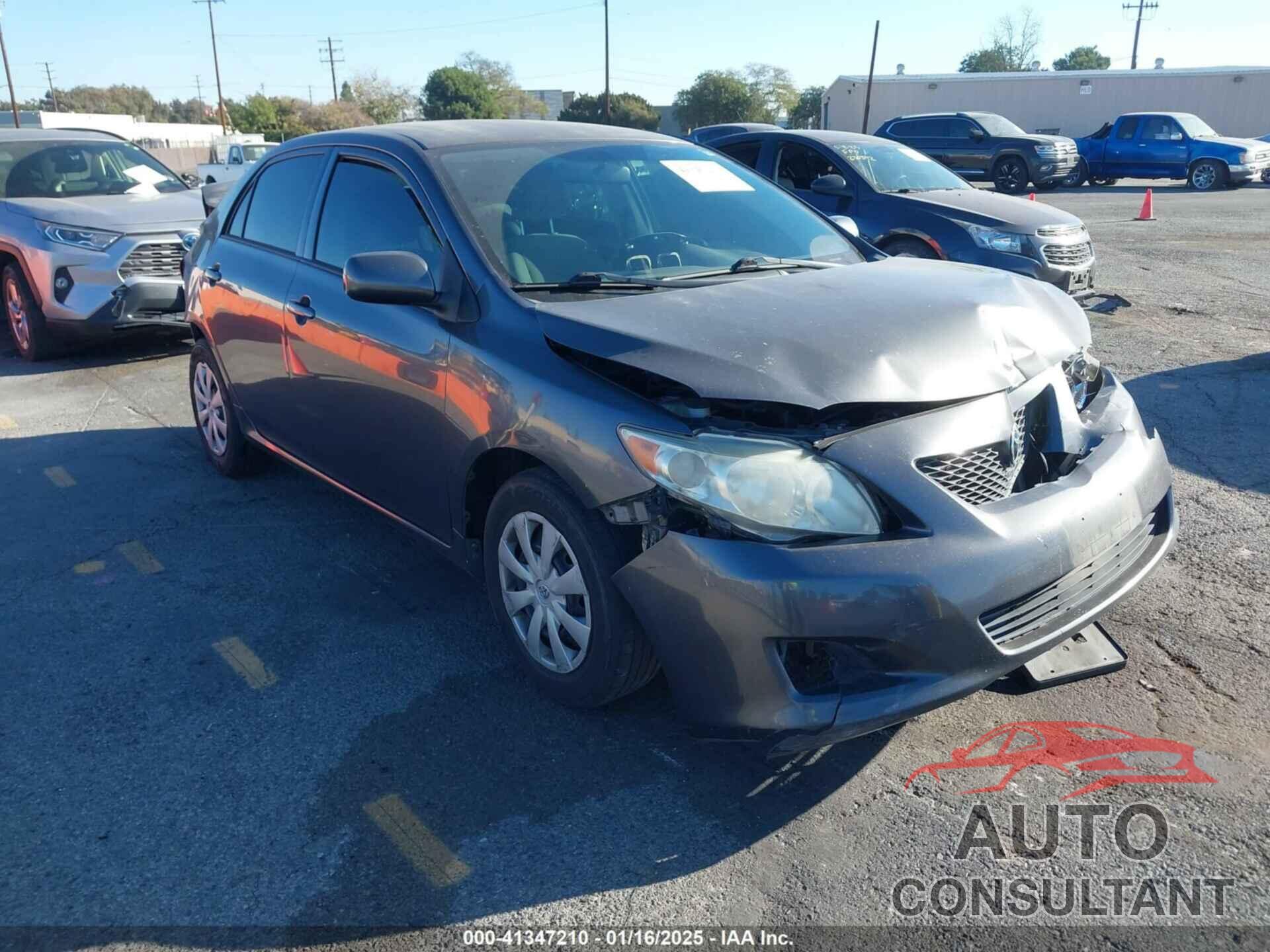 TOYOTA COROLLA 2010 - JTDBU4EE2A9117536