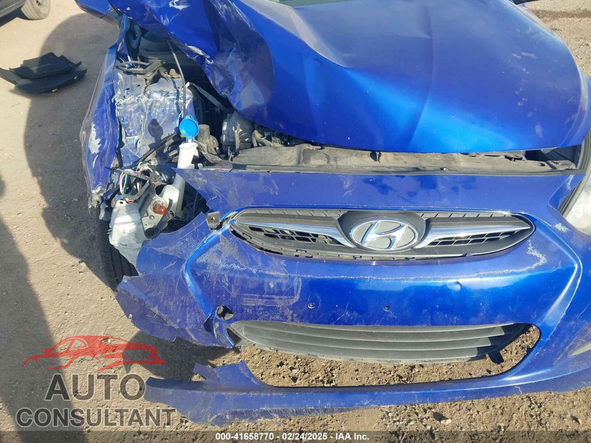 HYUNDAI ACCENT 2012 - KMHCT4AE5CU188061